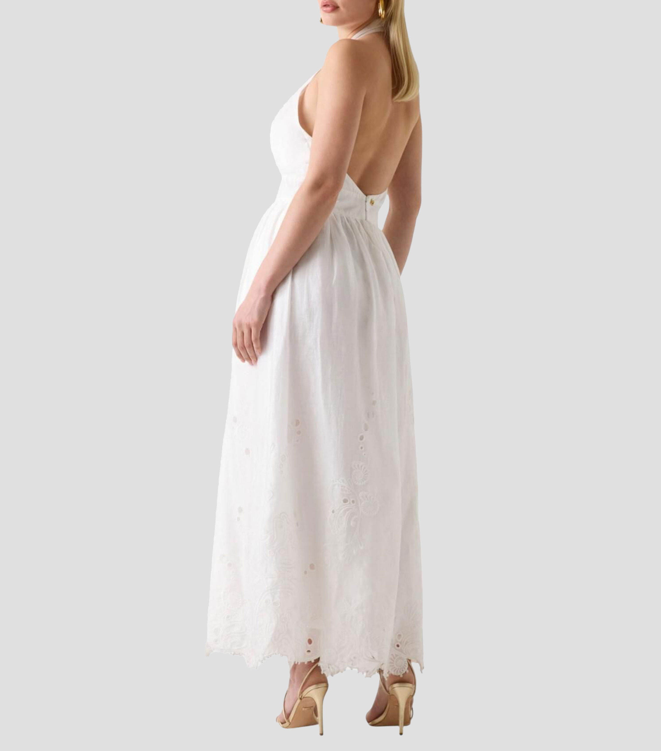 Vestido largo liso Falter Gracie Mujer