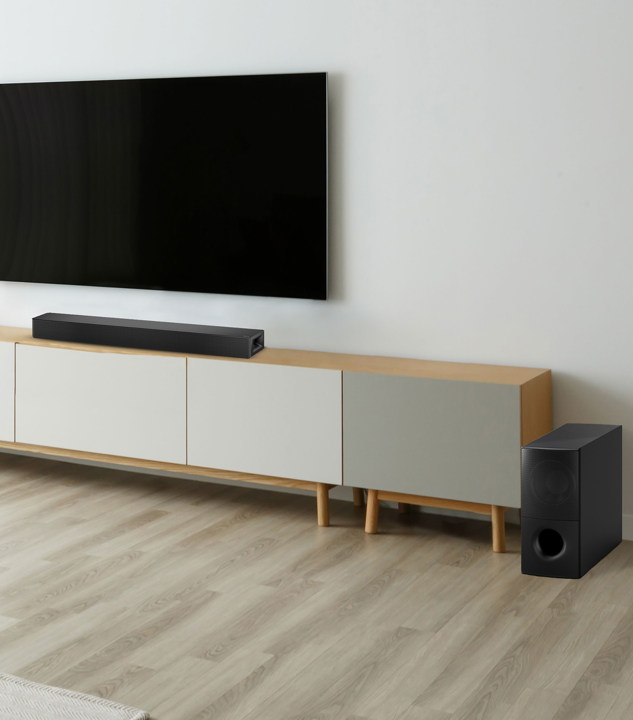 LG Soundbar, Barra de Sonido LG SH5A, Sonido Potente, 4.1 canales