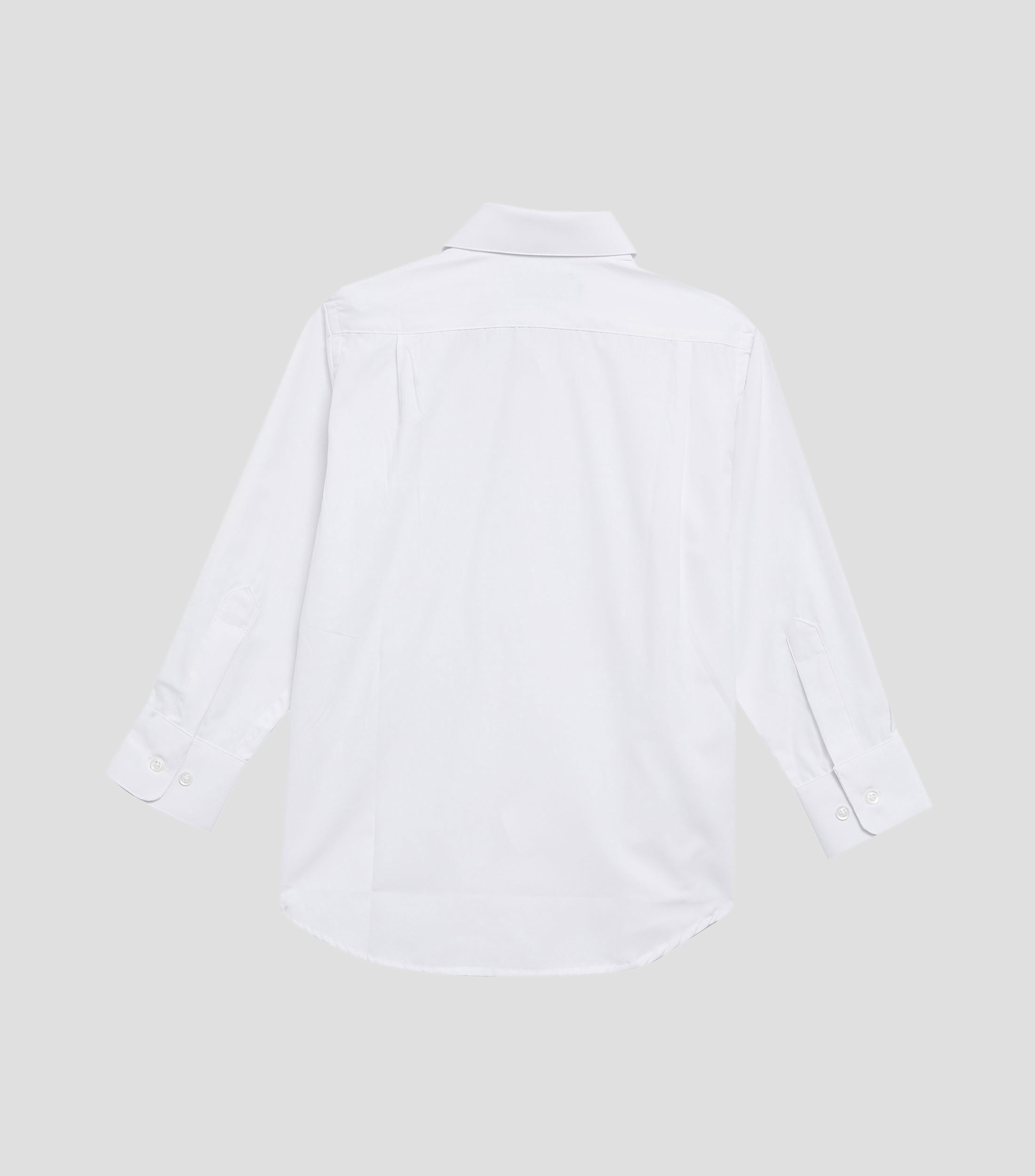 Camisa de vestir lisa manga larga Niño