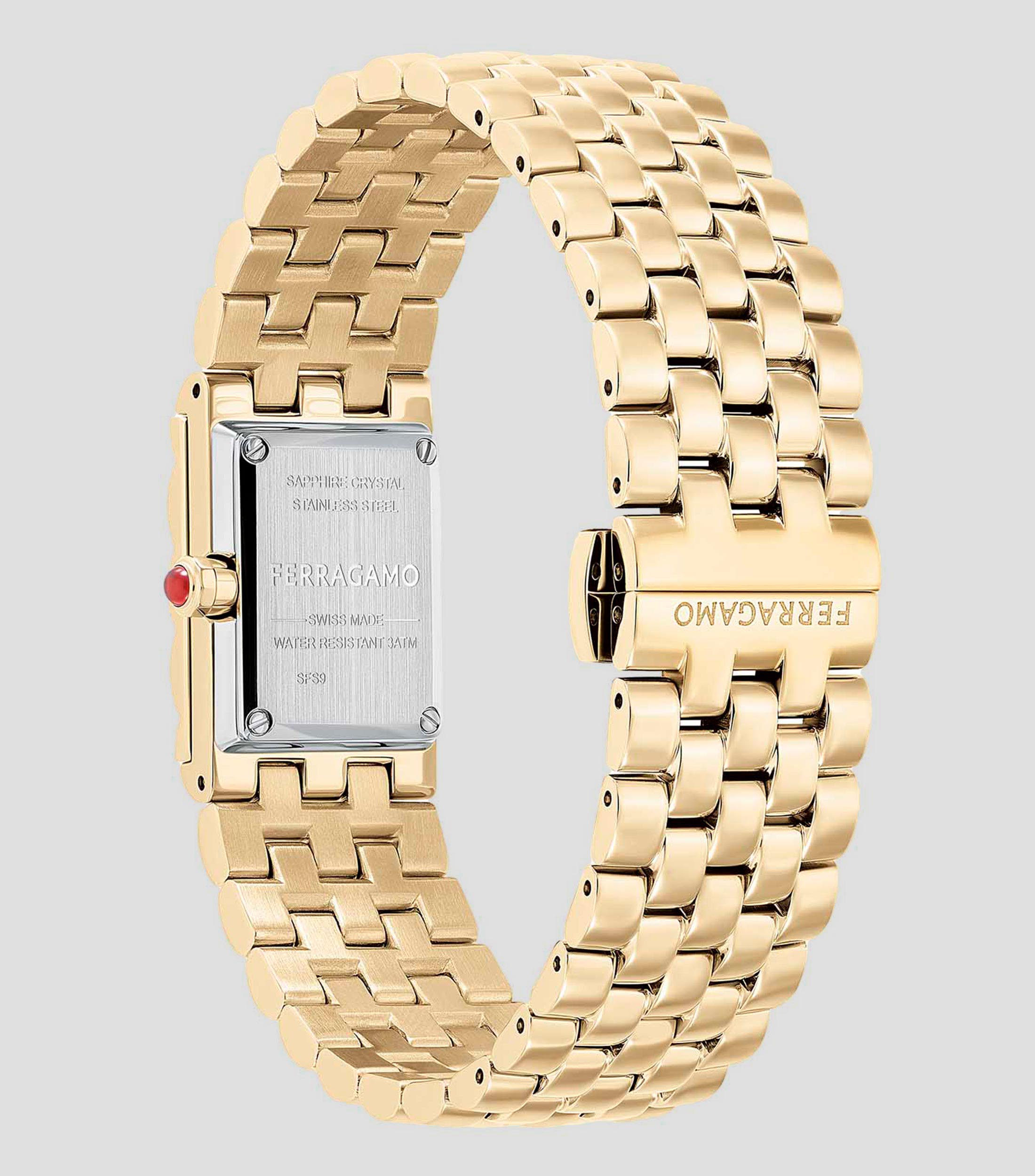 Reloj Ferragamo Secret 18.5X35 mm Verde Mujer