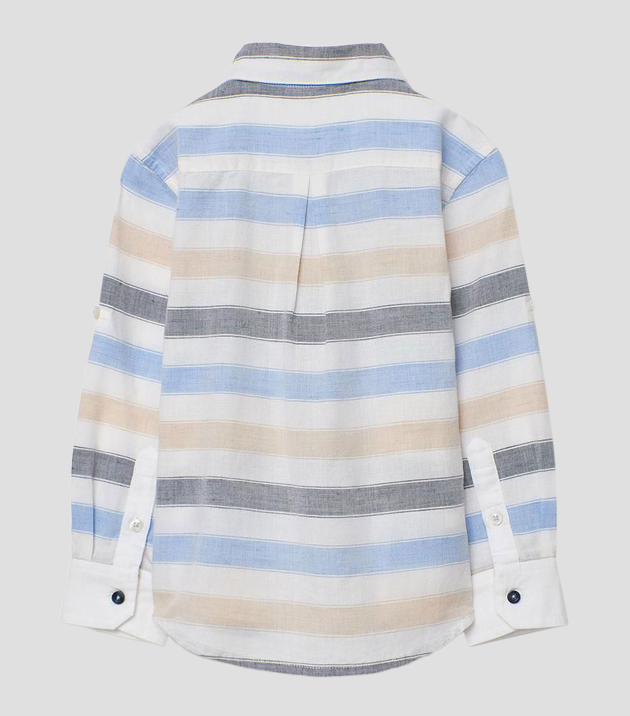 Camisa con rayas manga larga Niño