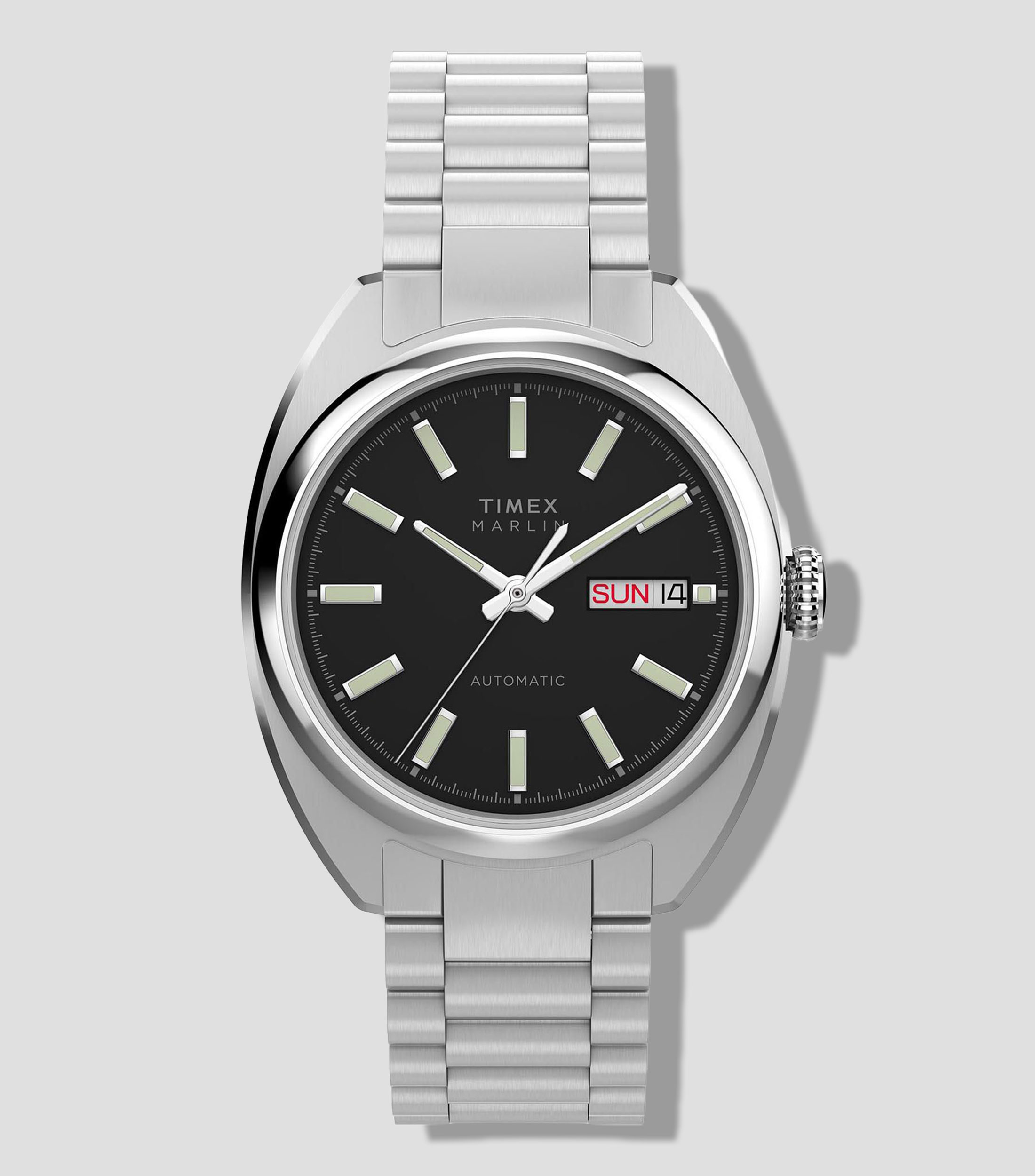 Reloj para Hombre Marlin casual plateado
