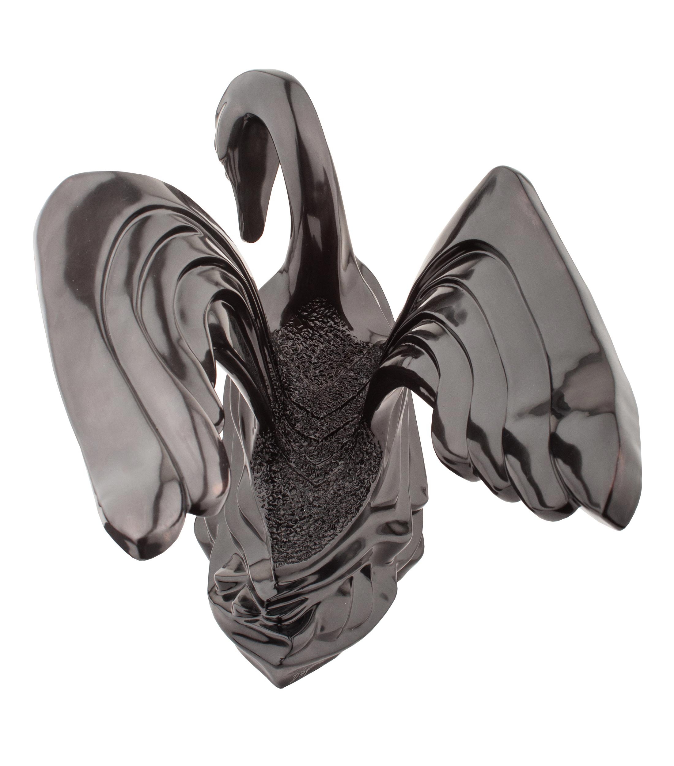 Escultura Decorativa de Cisne