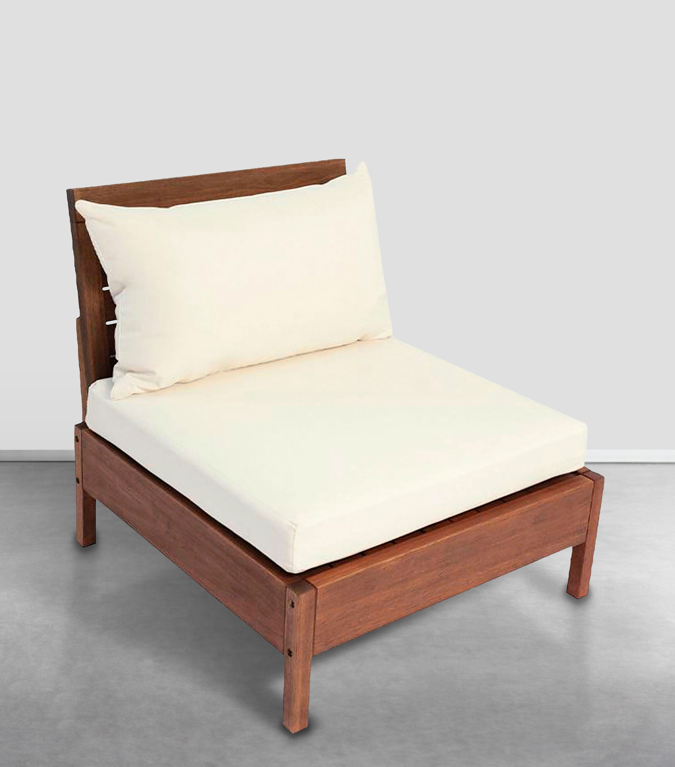 Sillón para Exterior Modular Grass en Madera