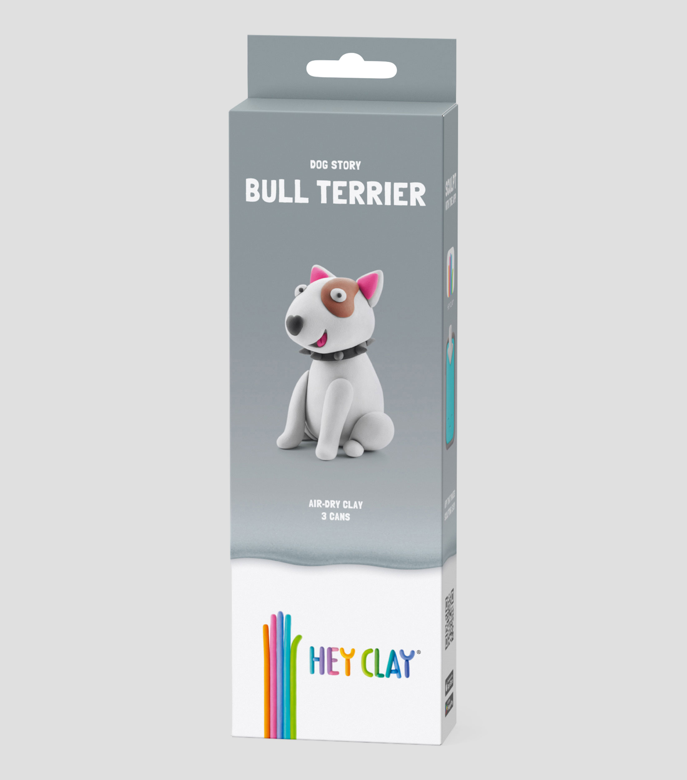 Bull Terrier, serie Dog Story, 3 latas