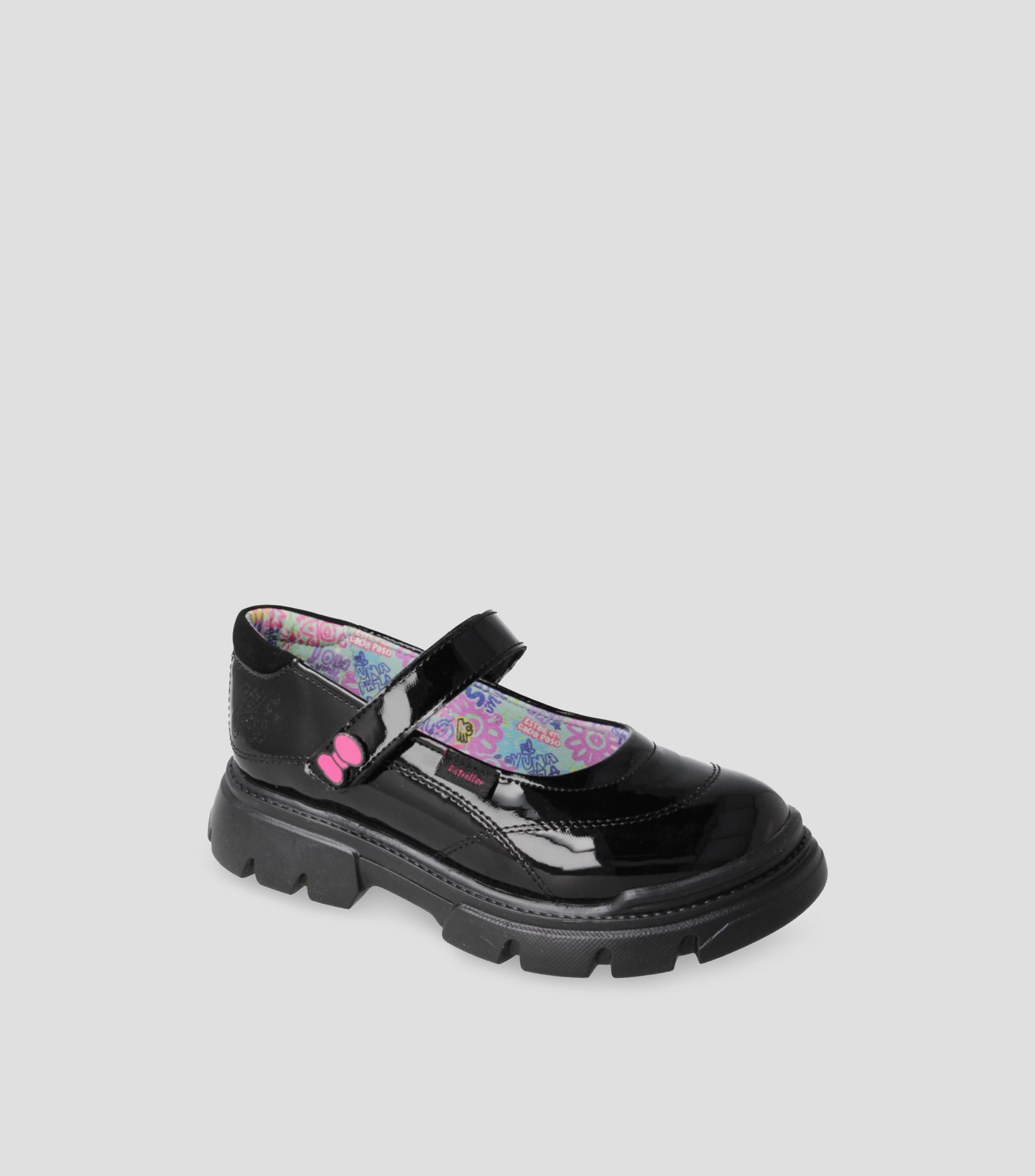 Zapatos escolares Mary Jane en charol Niña