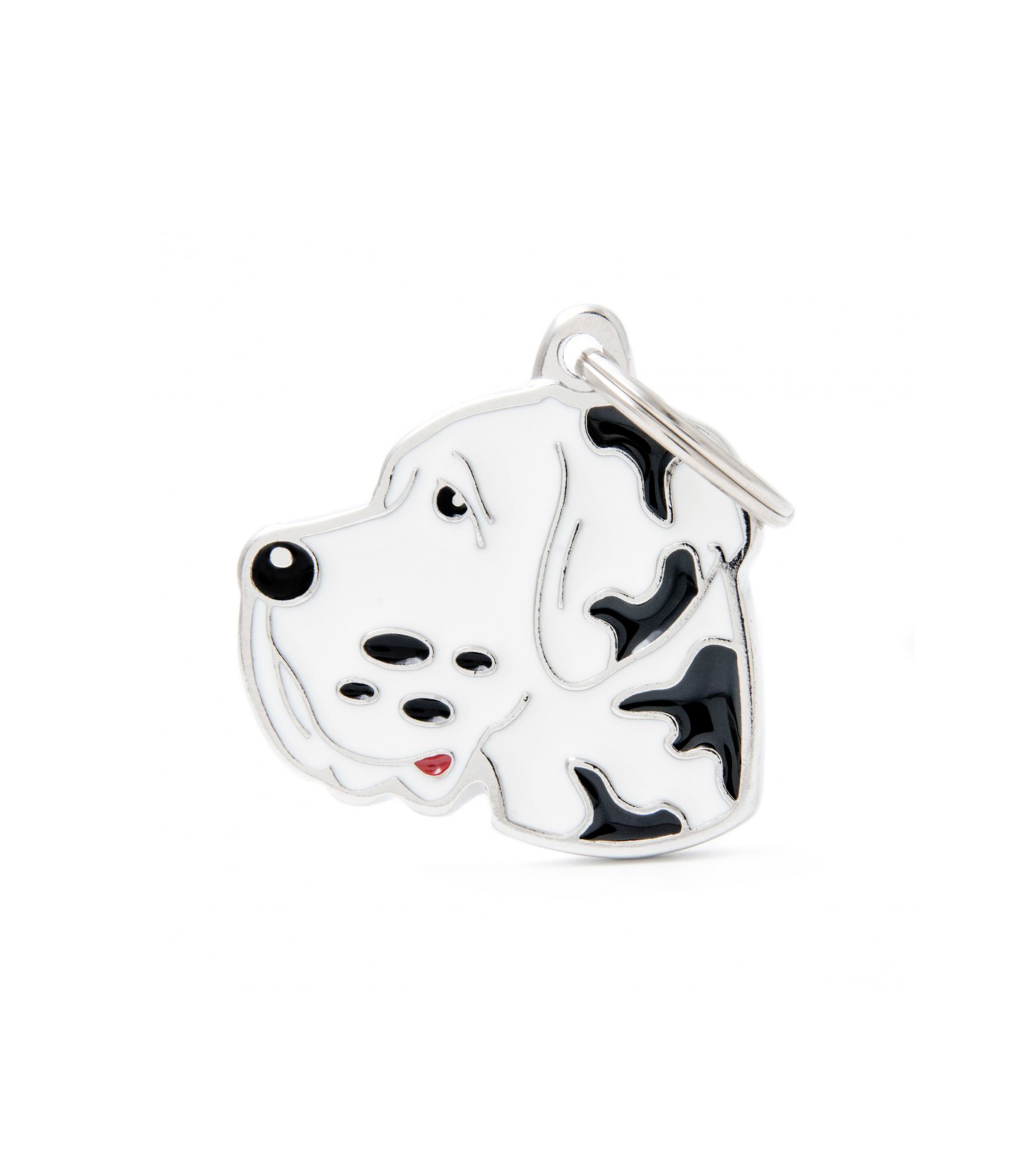 Placa para Mascota Friends Harlequin Great Dane en metal