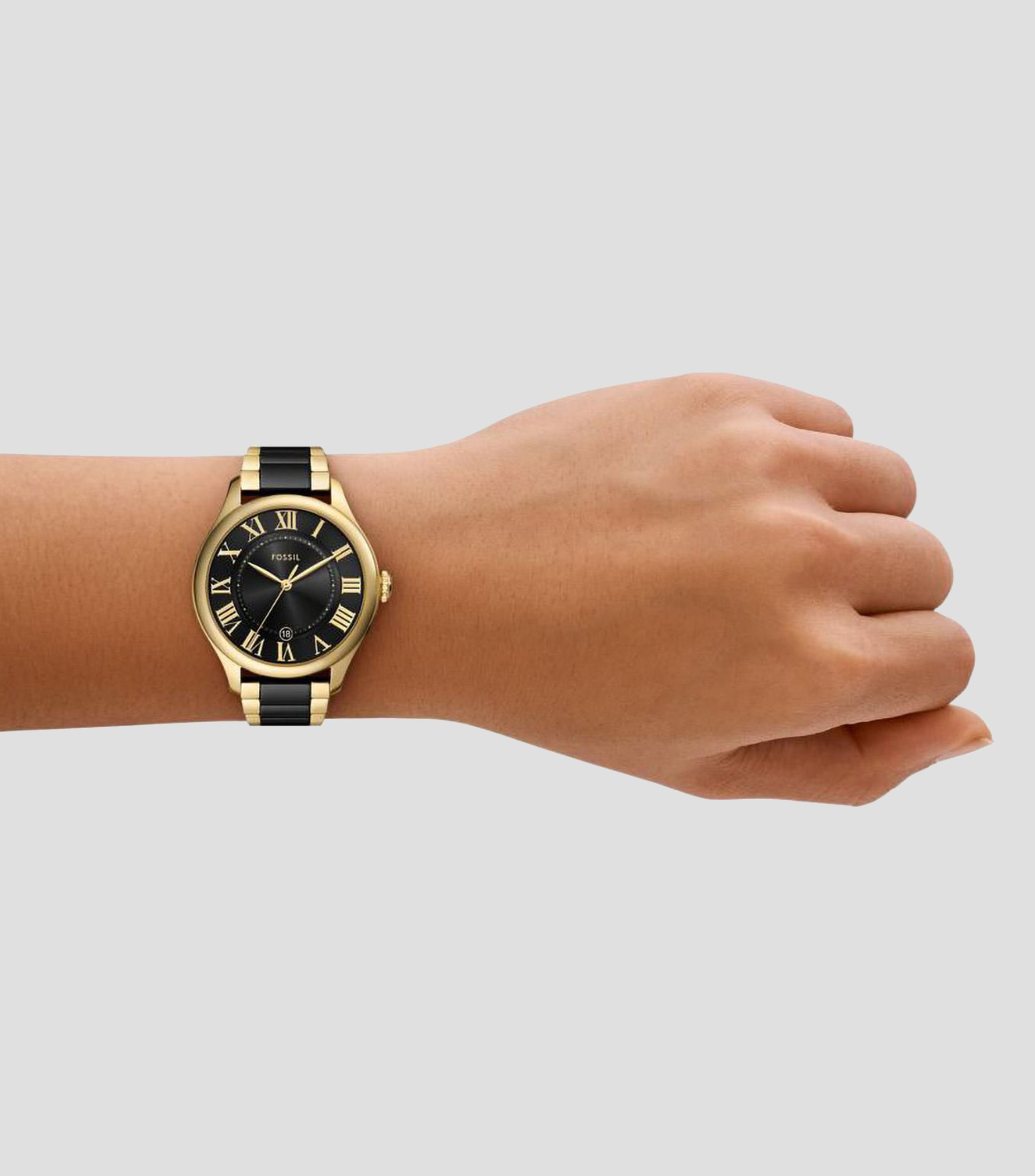 Reloj para Mujer Clasico Dorado, Negro