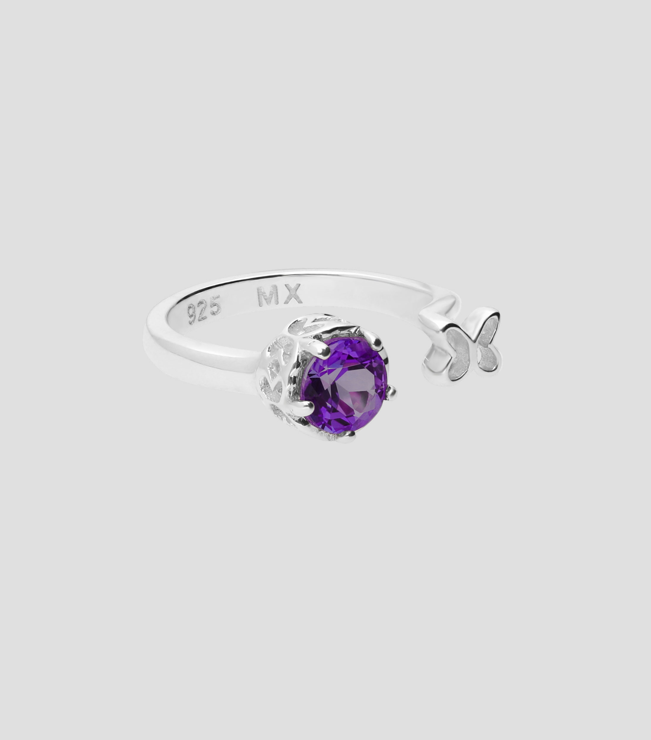 Anillo en Plata .925 Valeska con Topacio Mujer