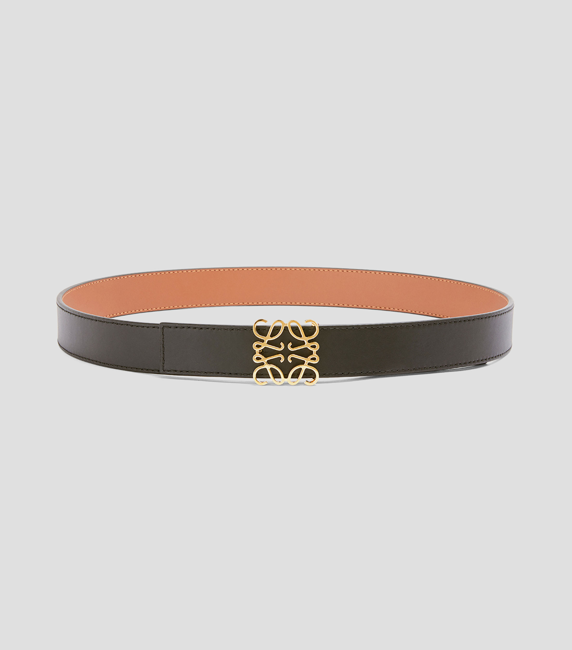 Cinturón reversible en piel casual Mujer