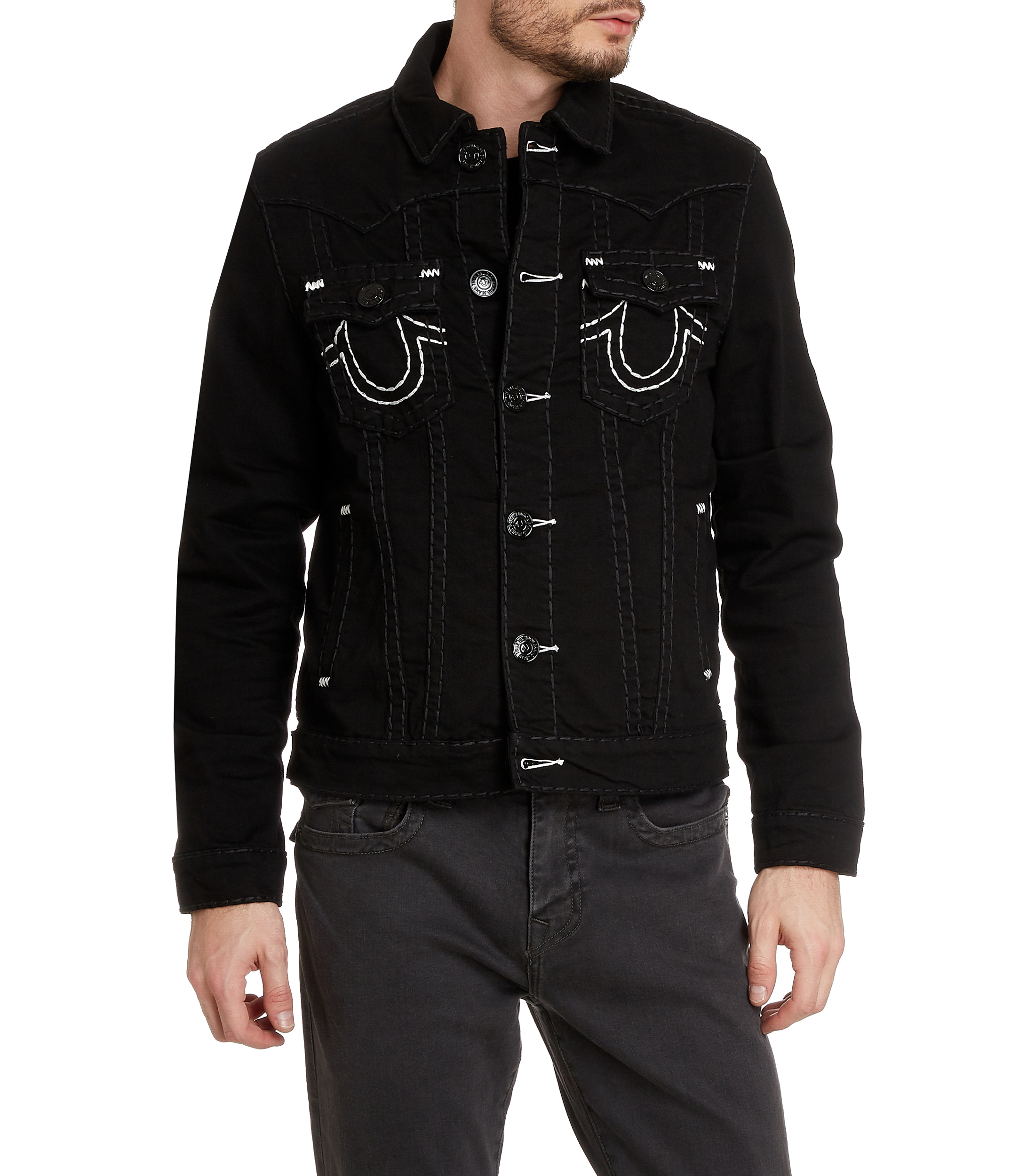 Chamarras true religion para hombre outlet