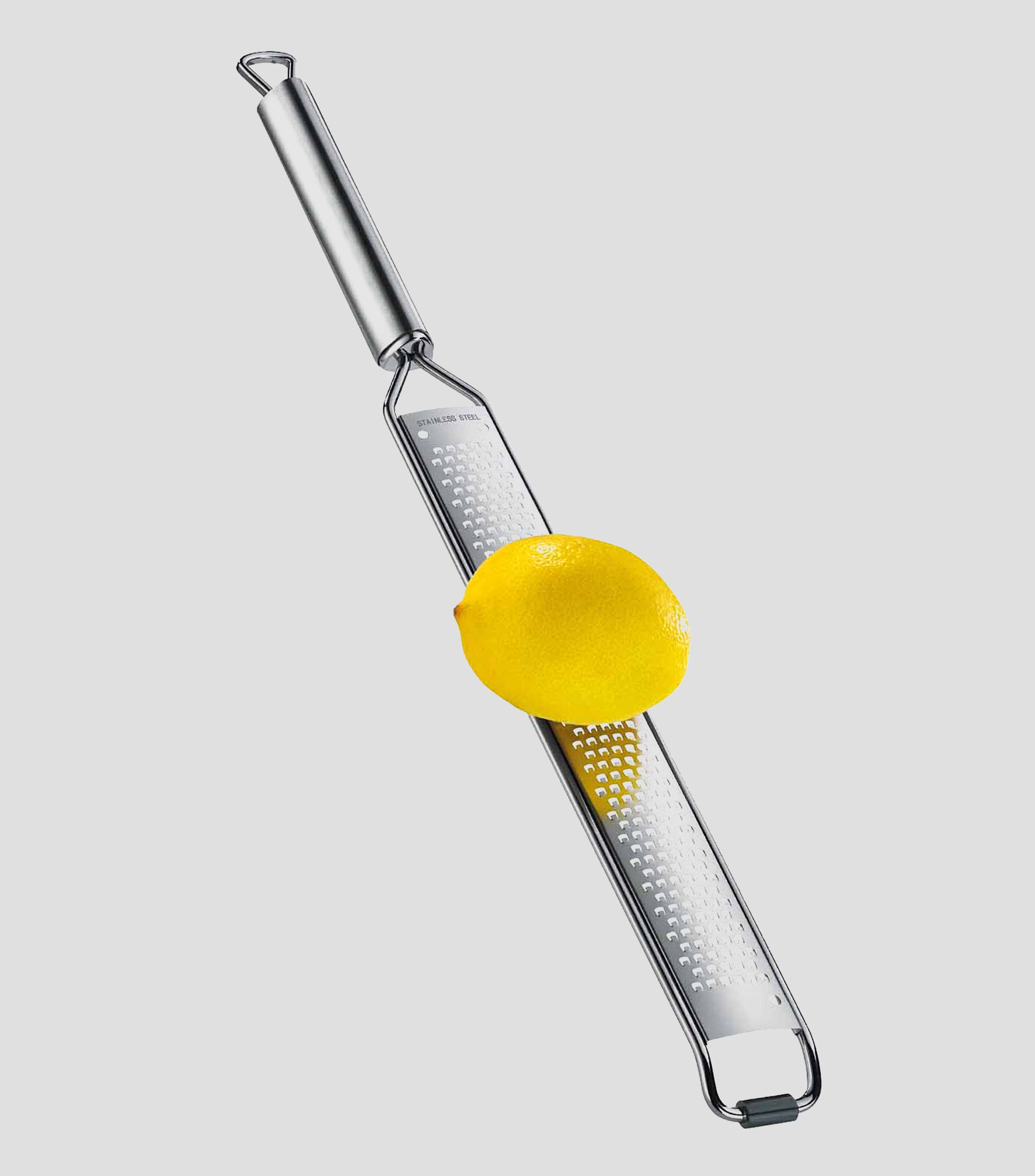 Rallador Zester Fino Plata 40 cm