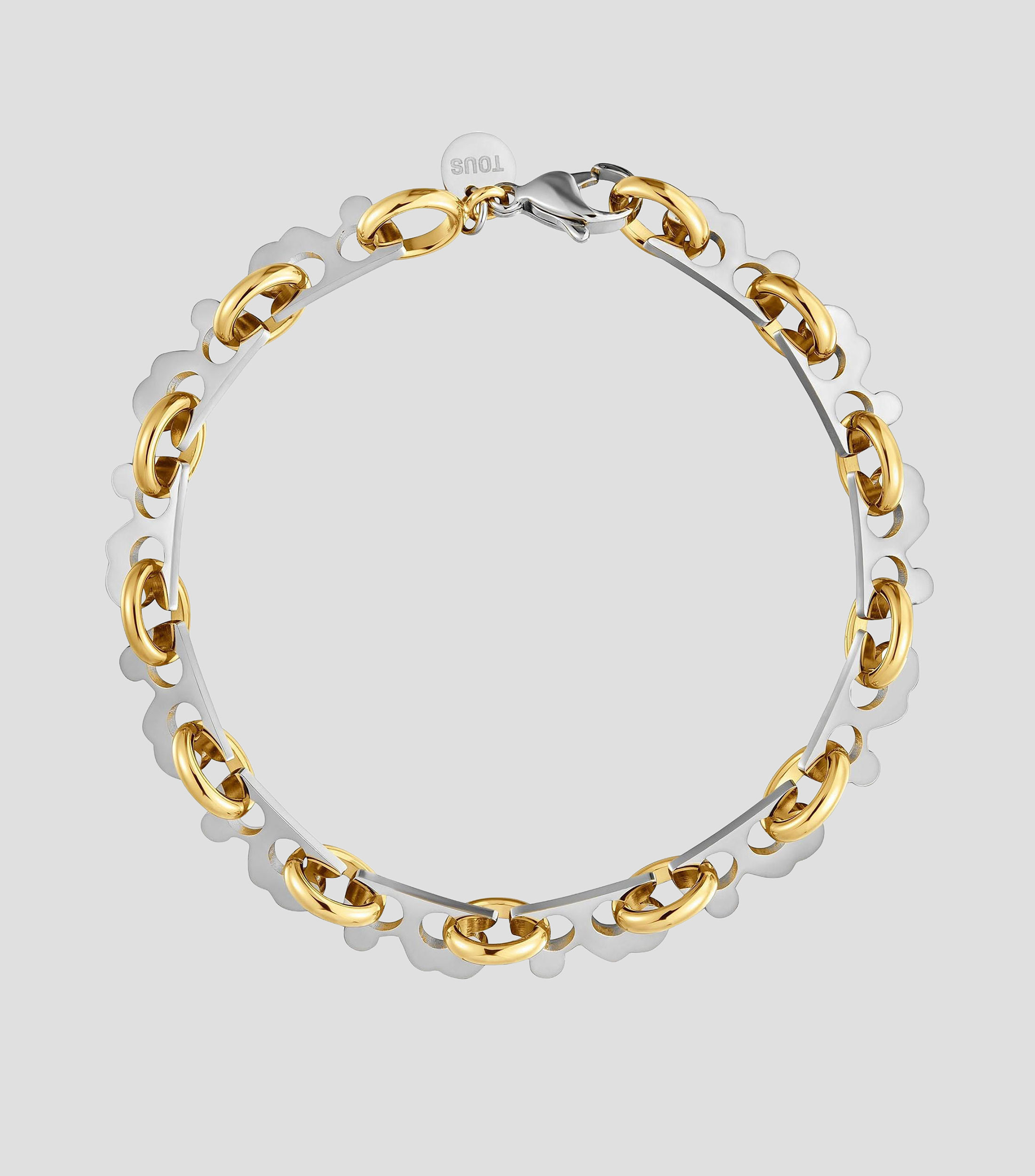 Pulsera eslabonada Half Bear Mujer