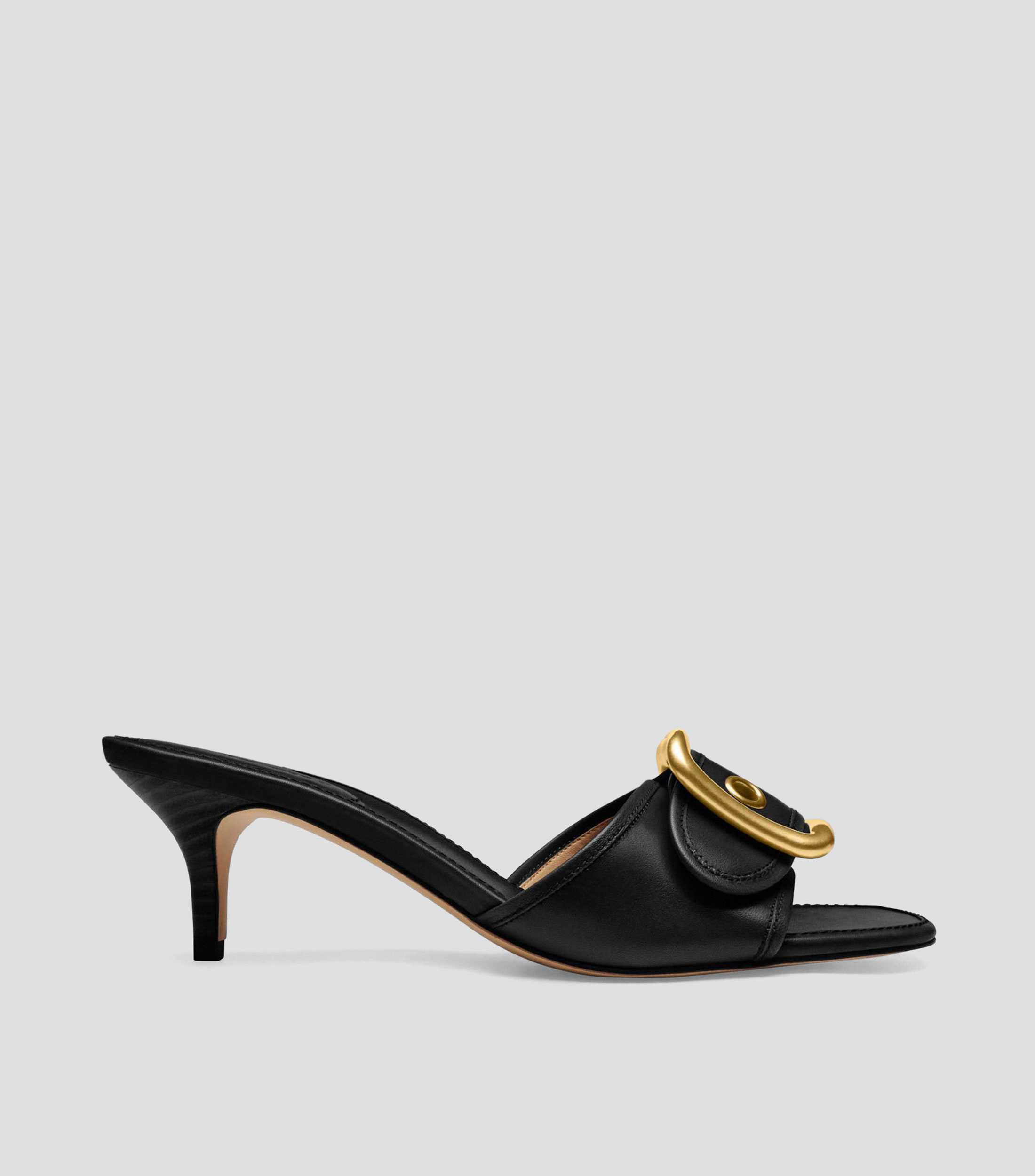 Sandalias con tacón medio y delgado Margot Mujer