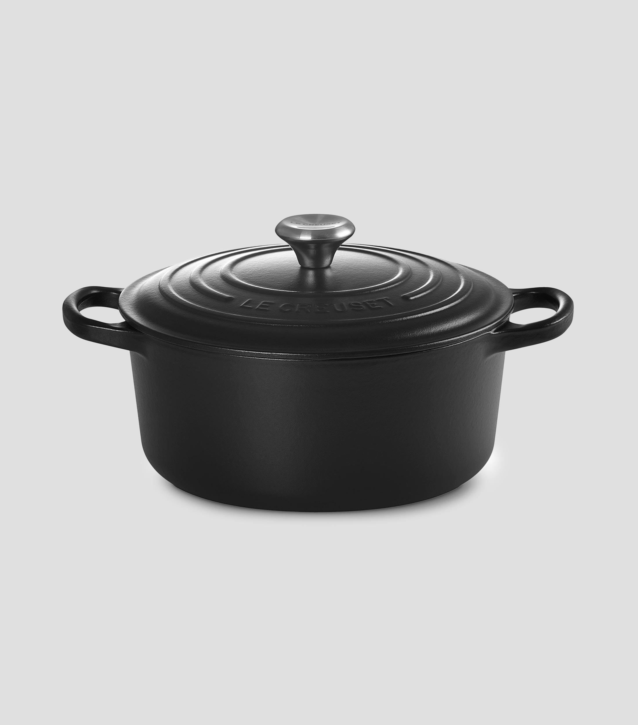 Cacerola en hierro colado 3.3 L Negra