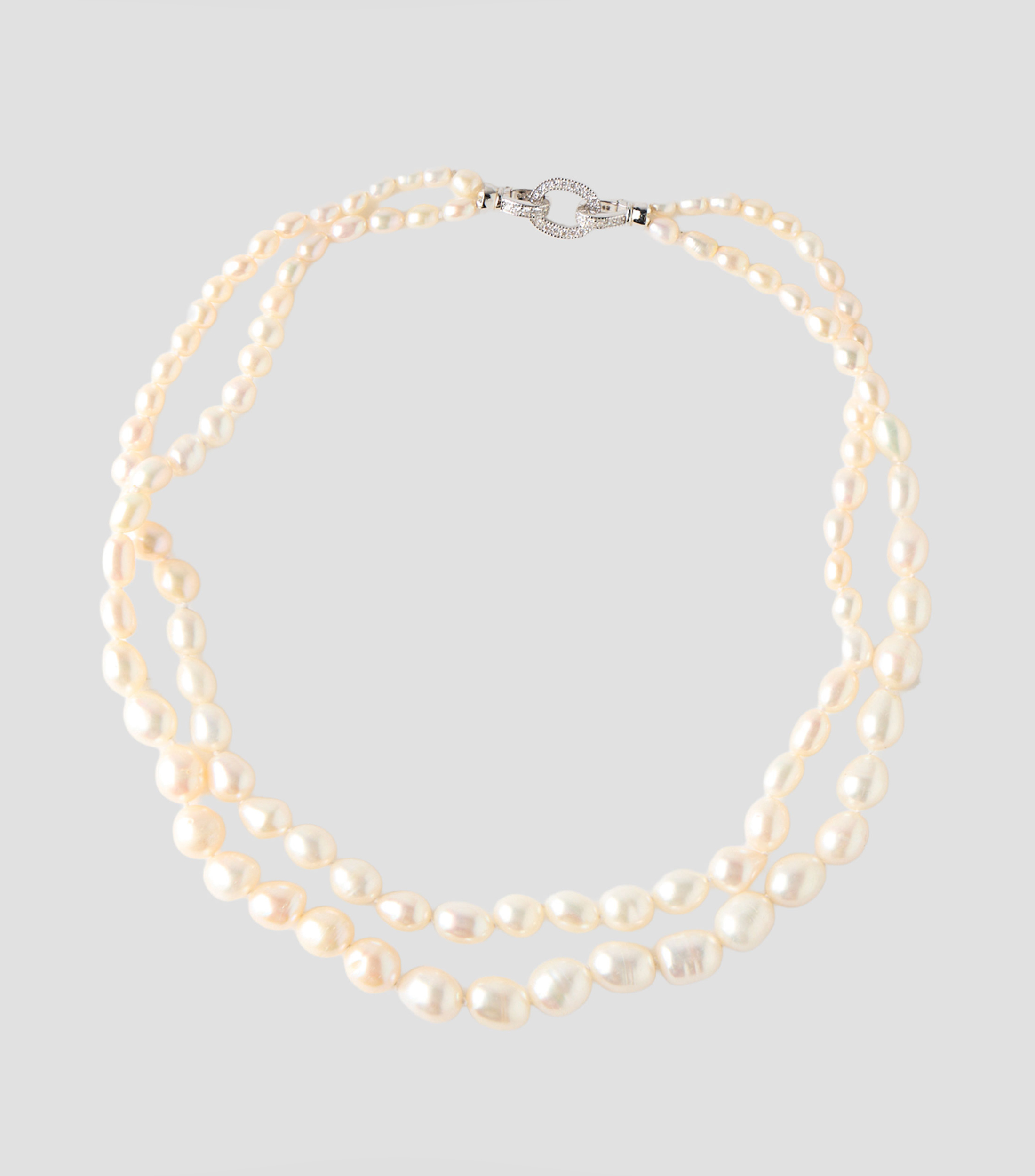 Collar de perlas Mujer