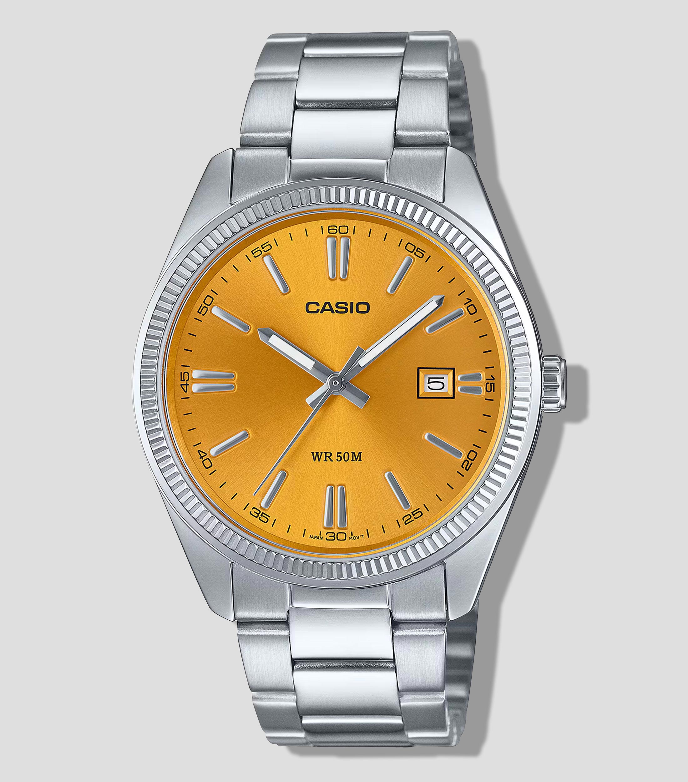 Reloj para Hombre Vintage Collection casual plateado, dorado