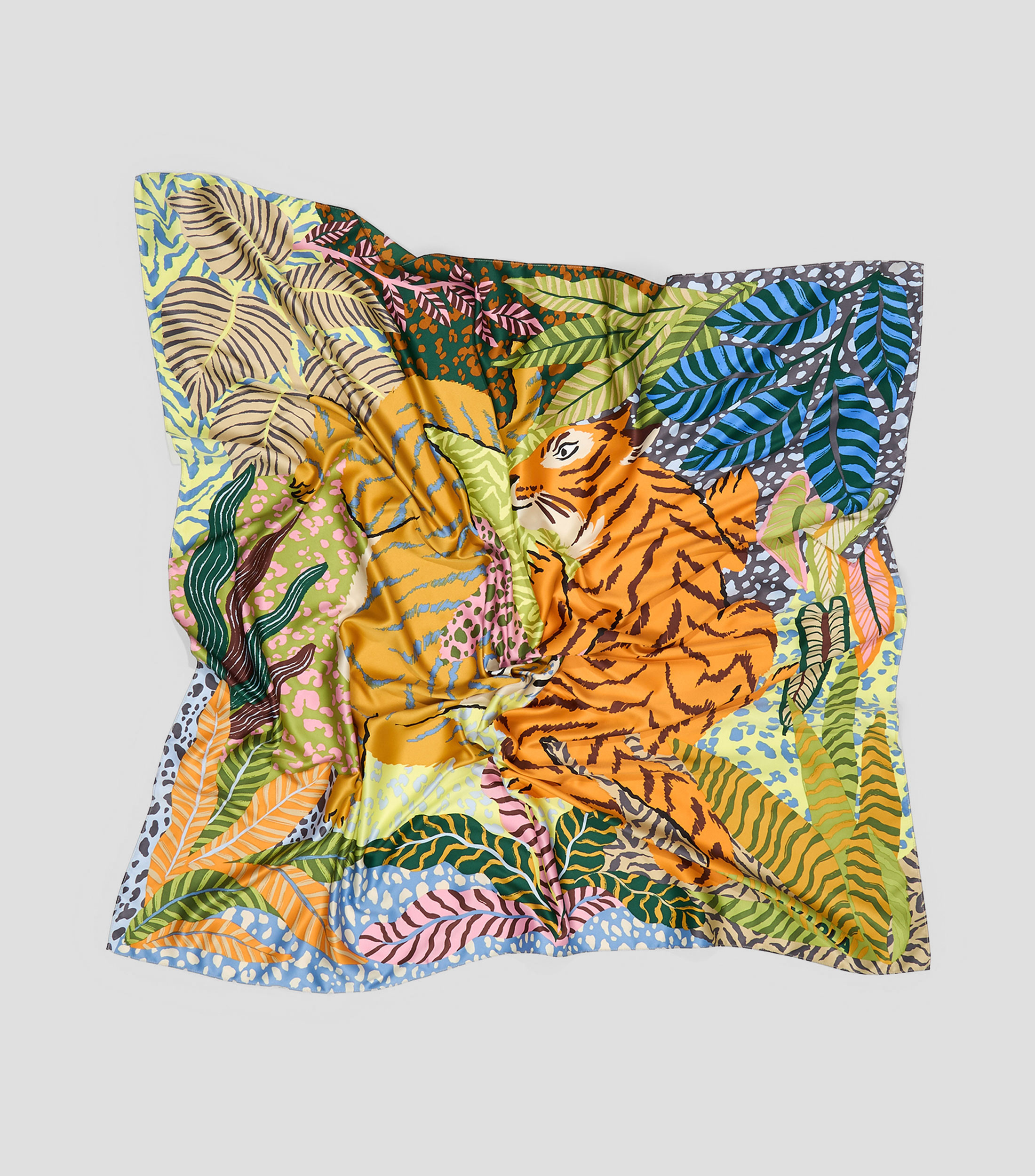 Pañuelo con estampado wild Mujer