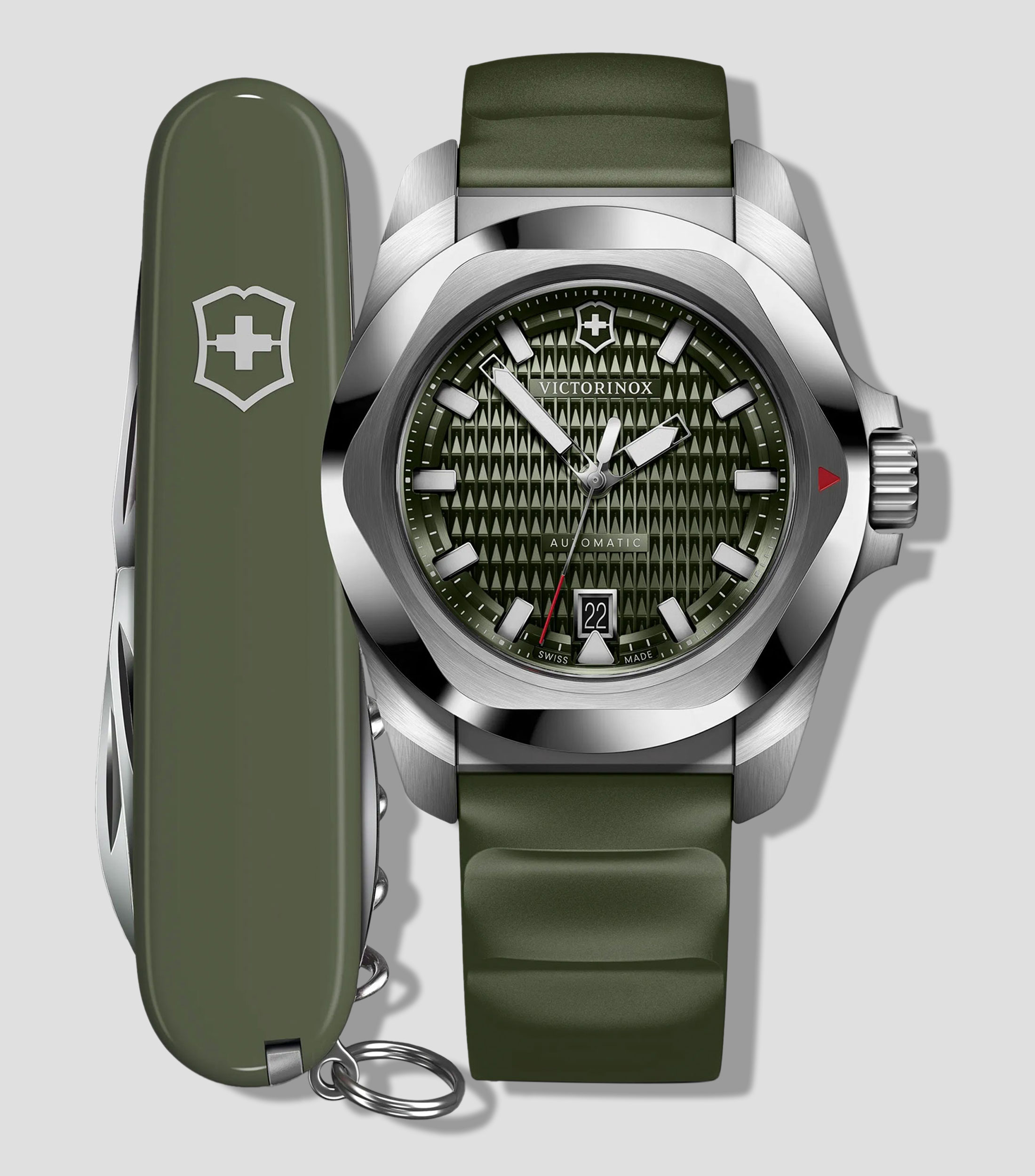 Reloj para hombre Inox Automatico Casual, Plateado