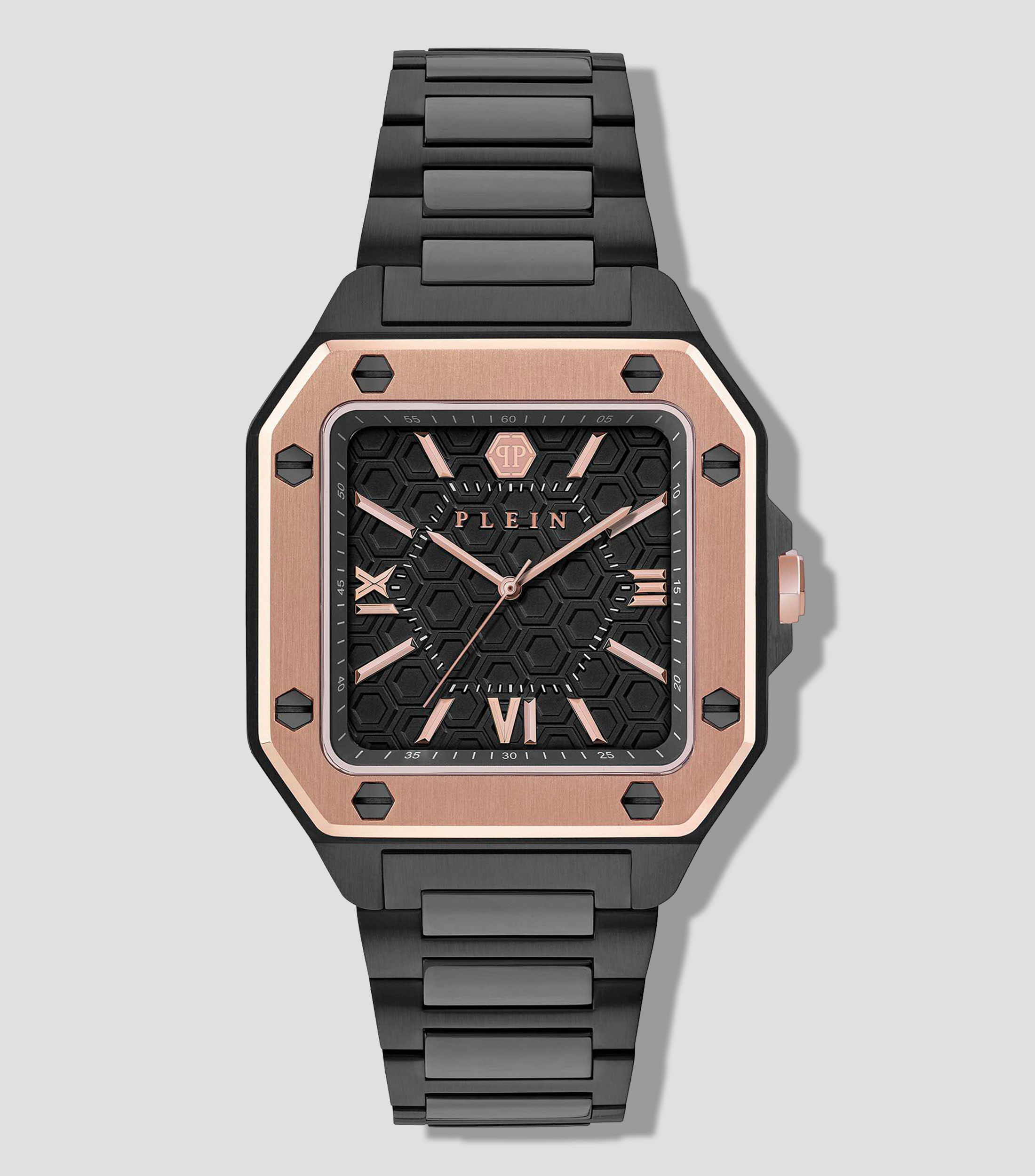 Reloj para Hombre Plein Edge casual, Negro