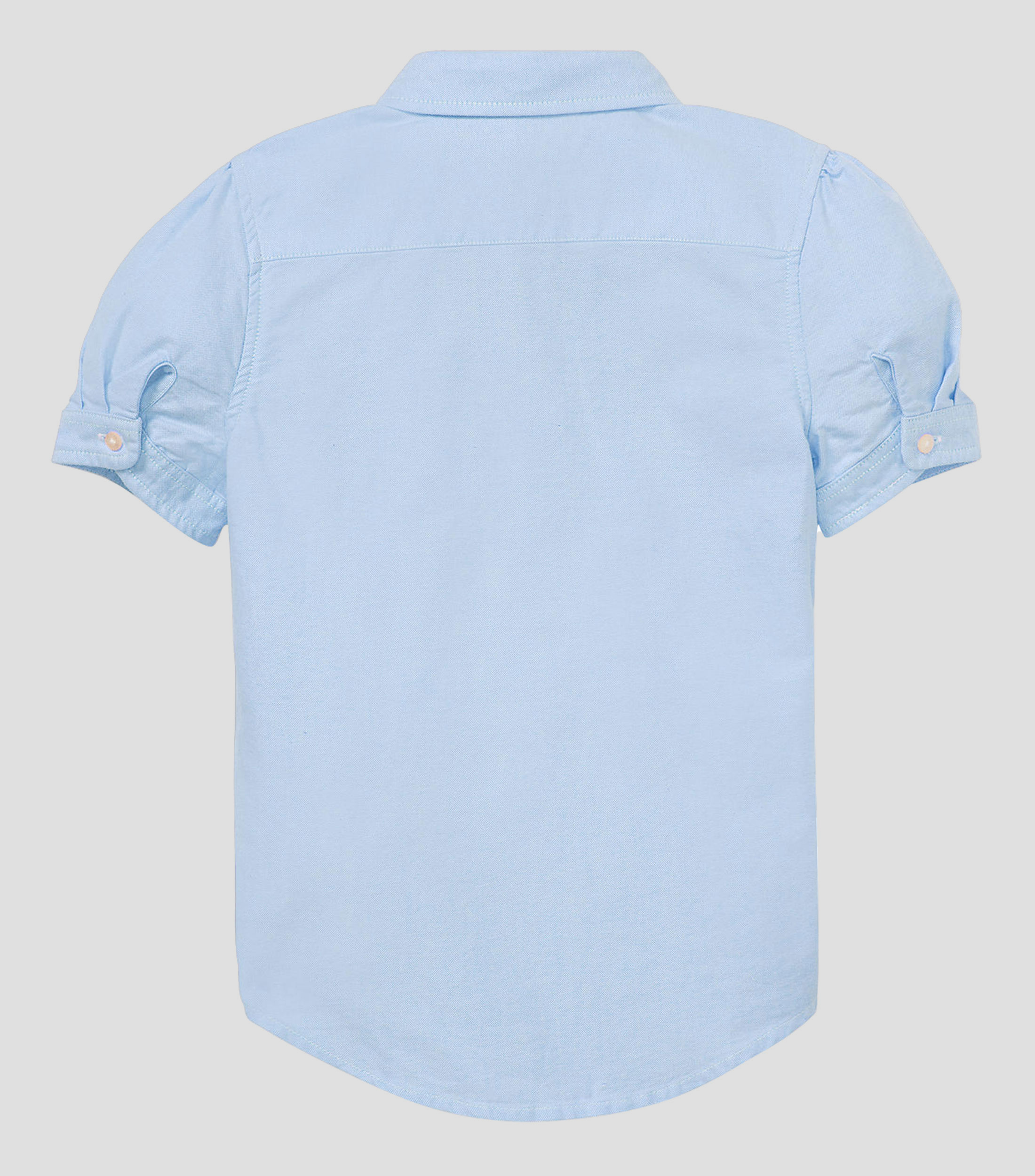 Camisa Oxford manga corta Niña