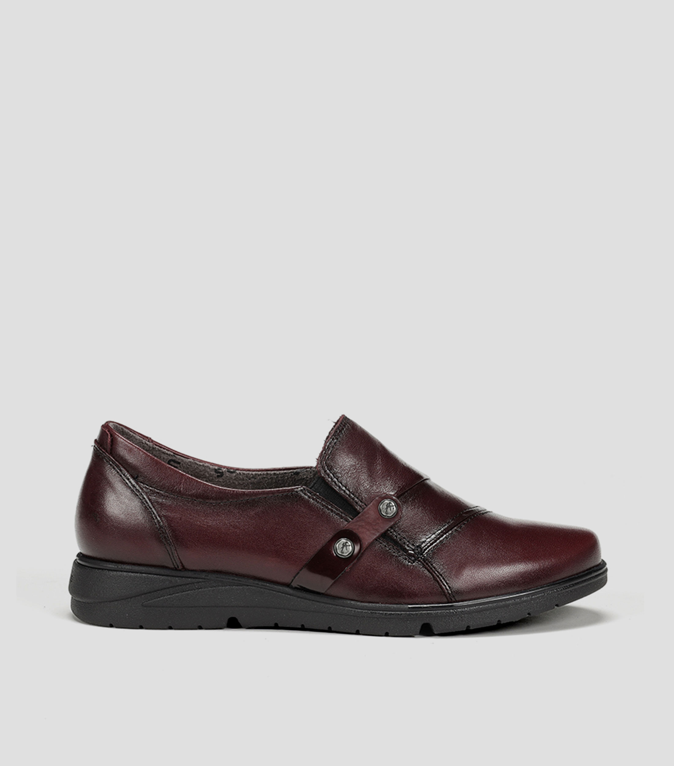 Mocasines en piel Mujer