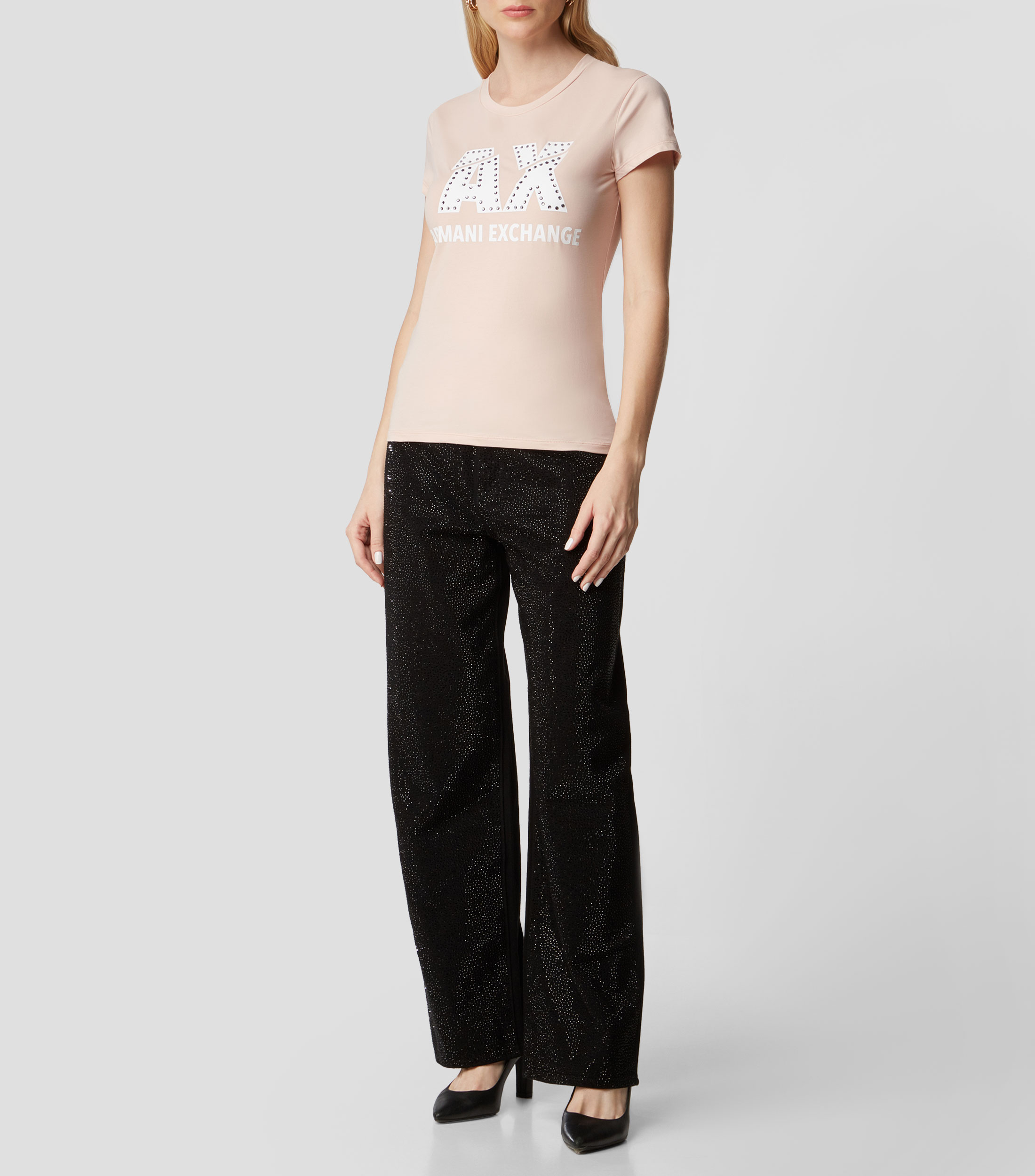 Playera Cuello Redondo Manga Corta Mujer