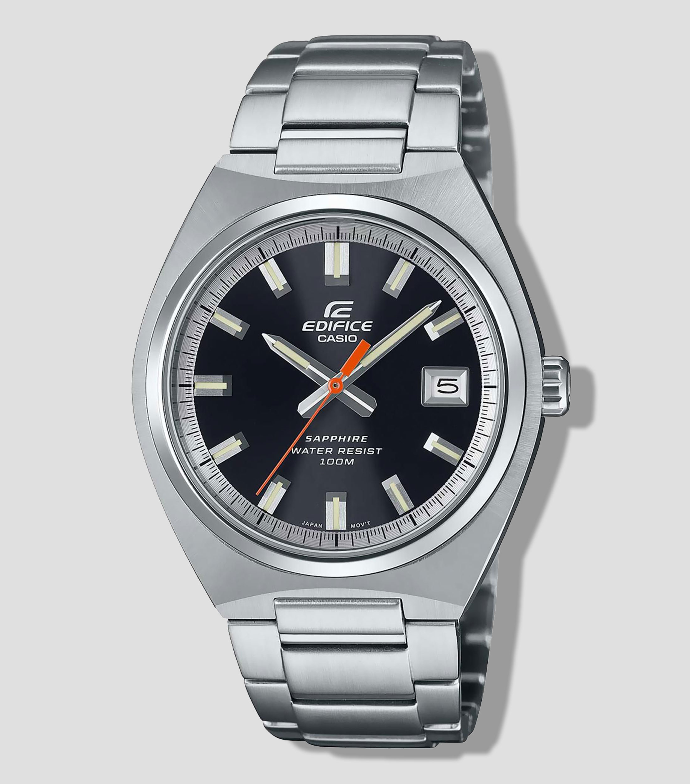 Reloj para Hombre Edifice Casual, Plateado