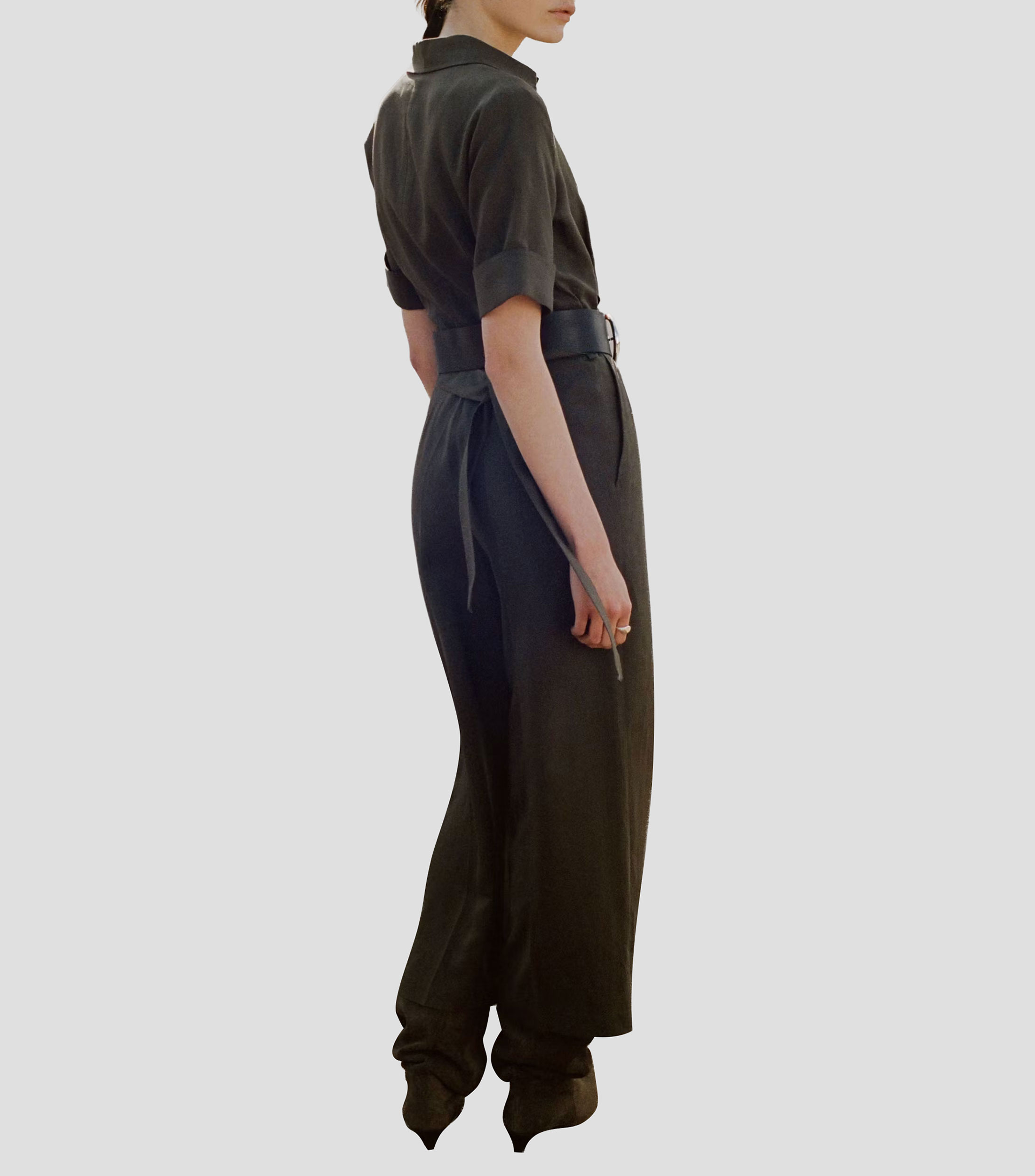 Jumpsuit de corte recto Mujer