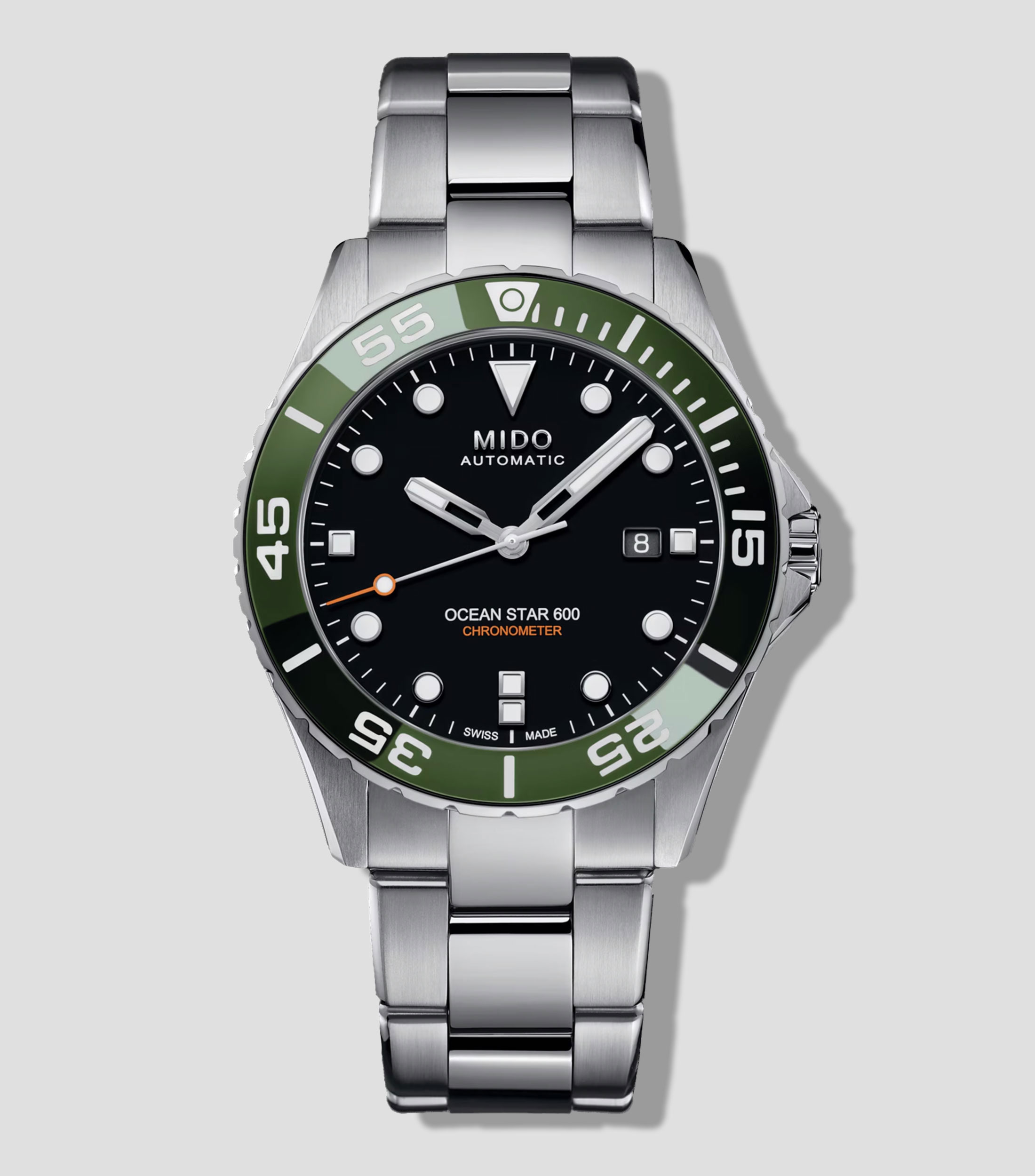 Reloj para Hombre Ocean Star 600 Deportivo, Plateado