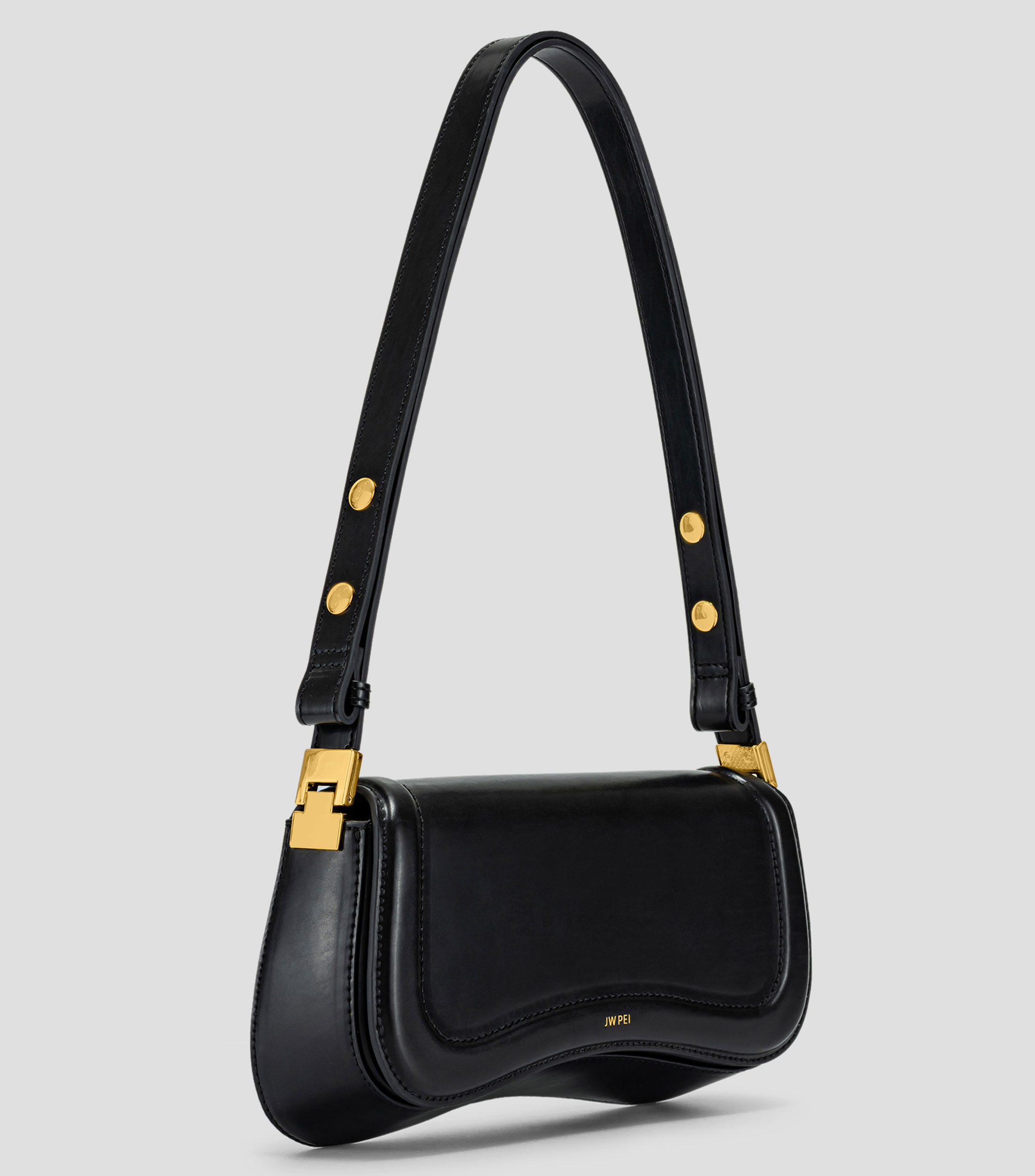 Bolsa shoulder negro Joy Bag lisa Mujer