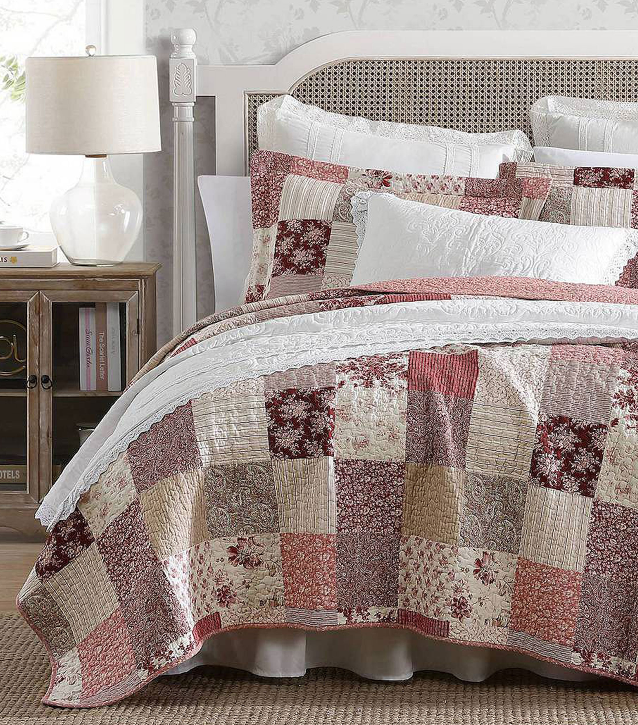 Juego de Colcha Matrimonial/Queen Size Celina