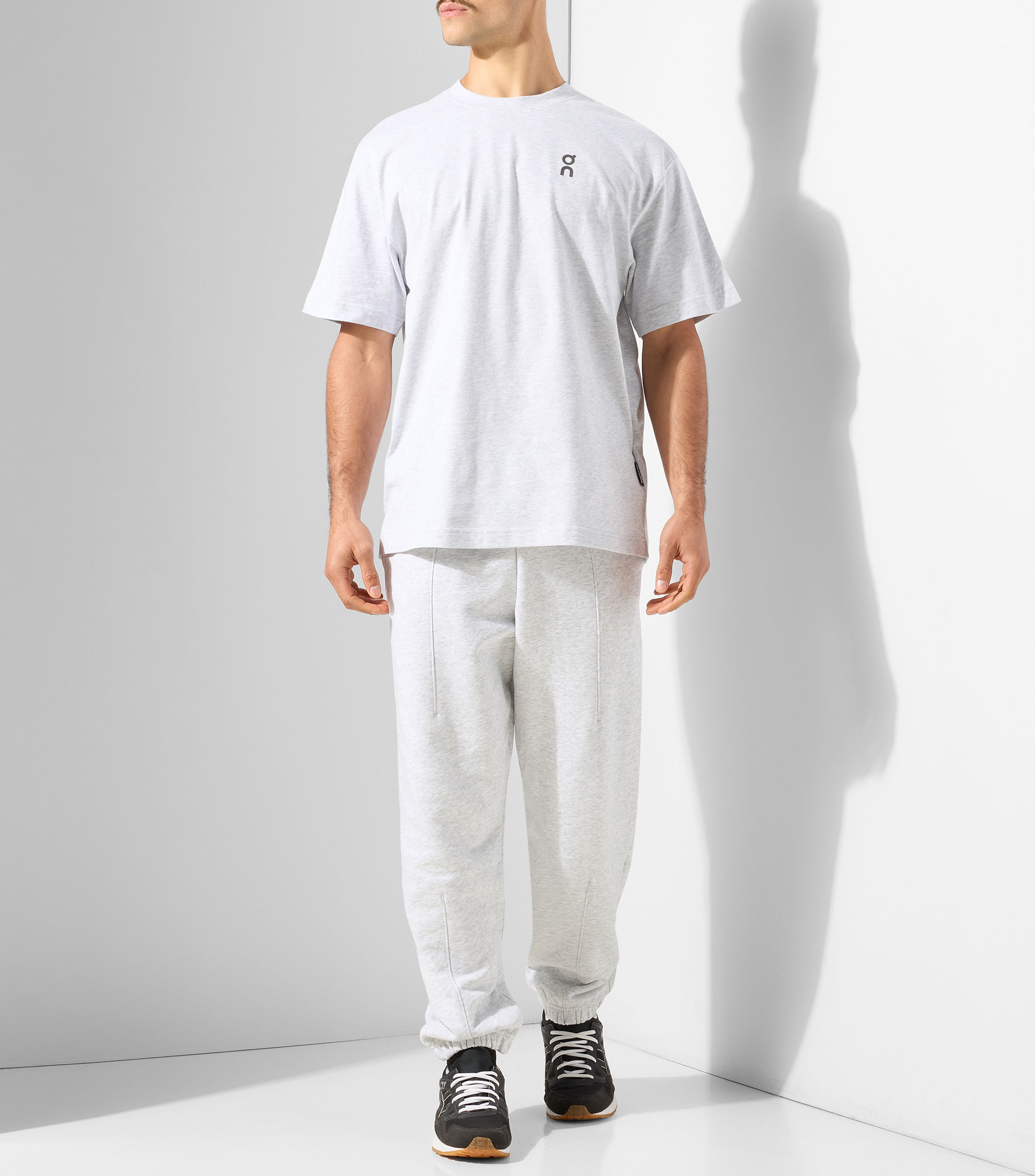 Playera casual con estampado Hombre