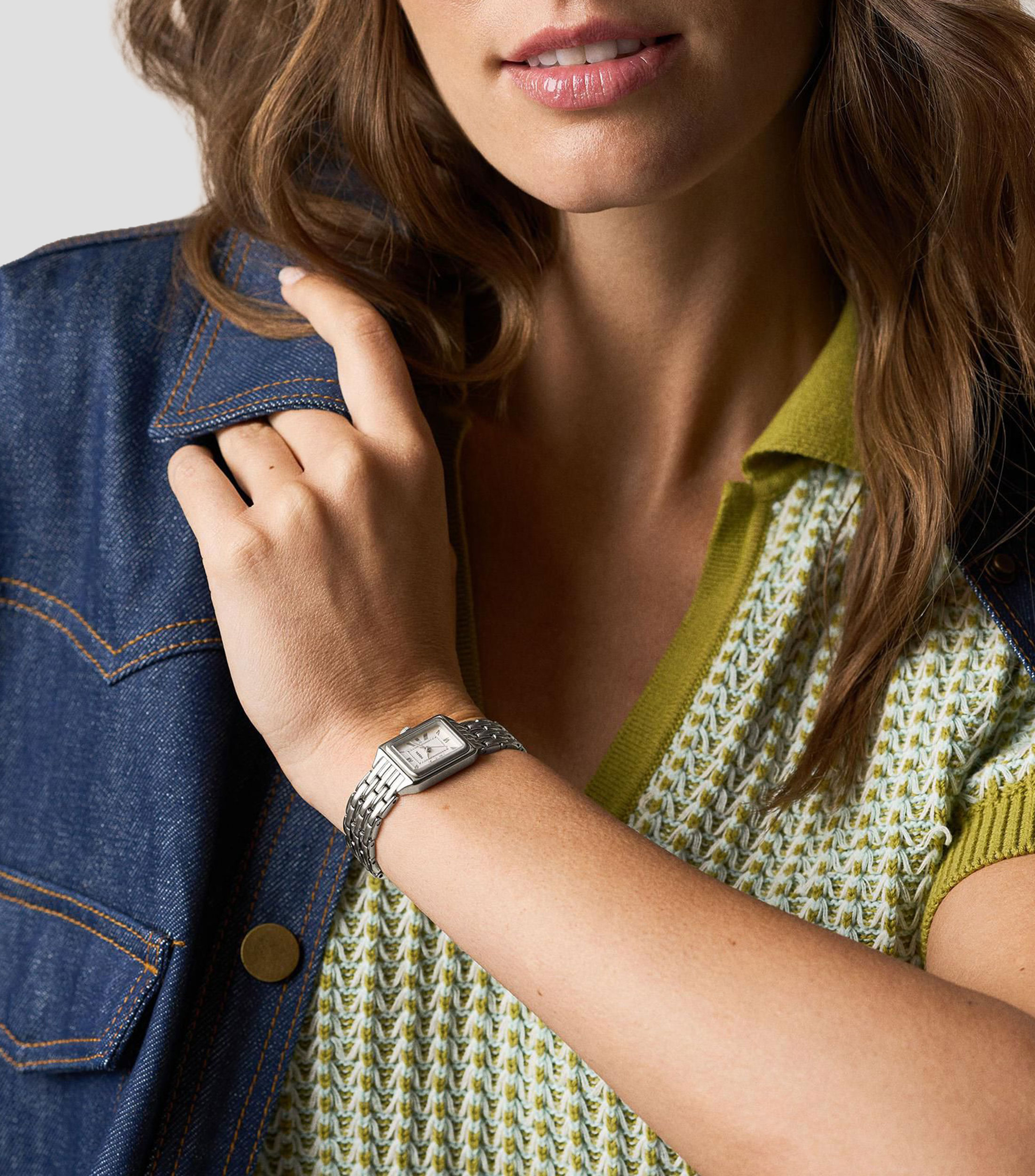Reloj para Mujer Raquel Casual Blanco, Plateado