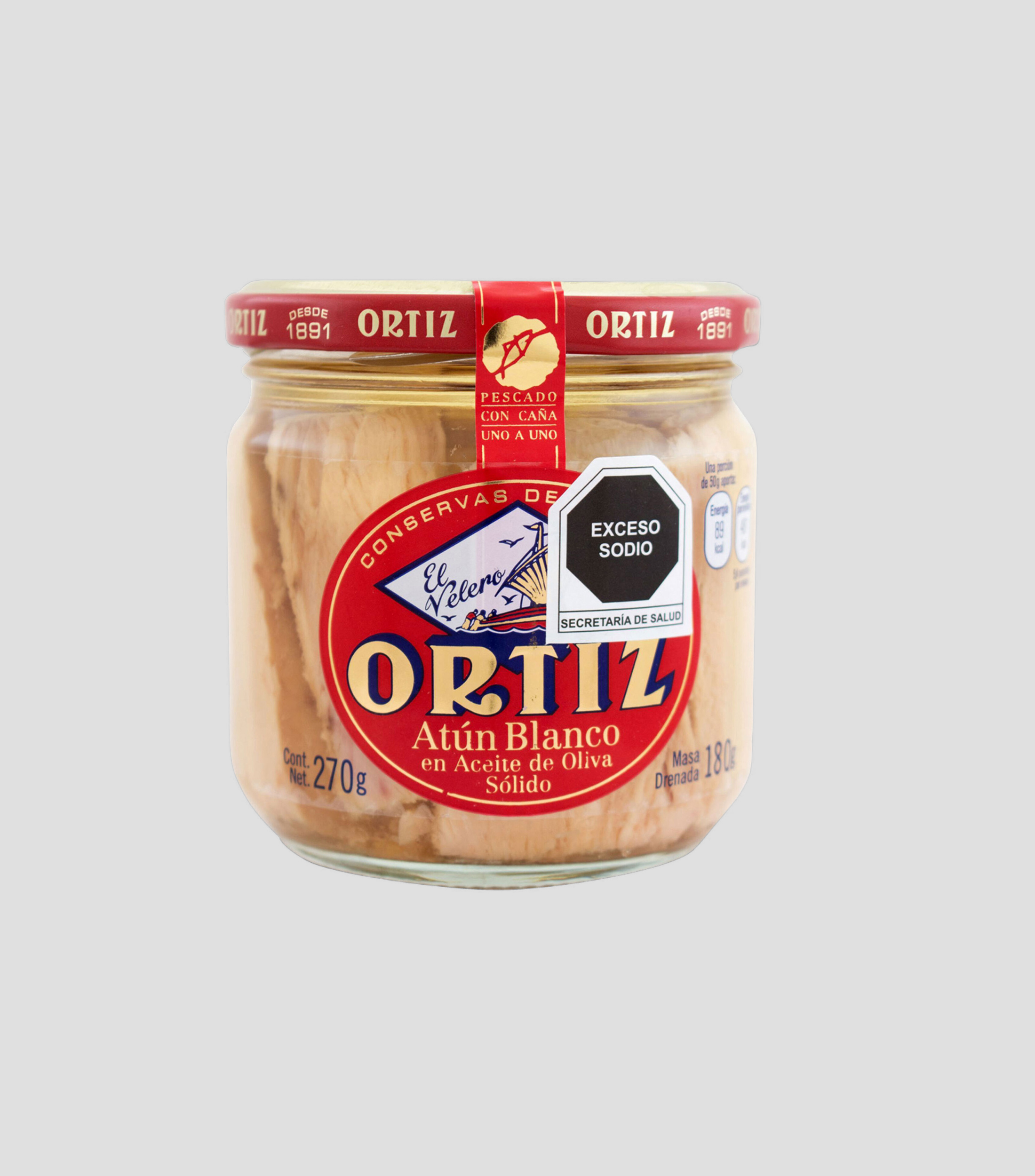 Atún Blanco en Aceite de Oliva, 270 gr