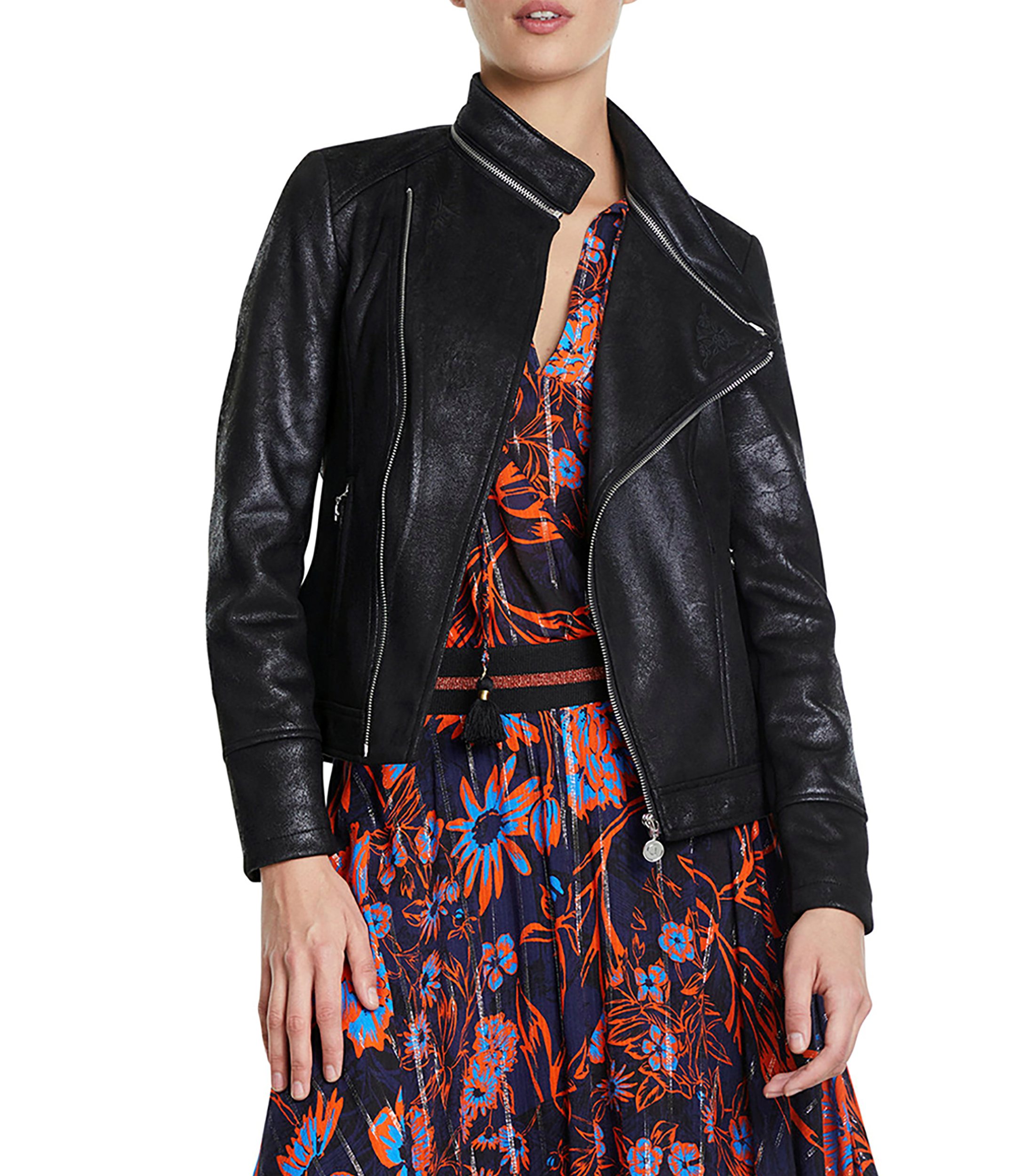 Chamarra desigual cheap