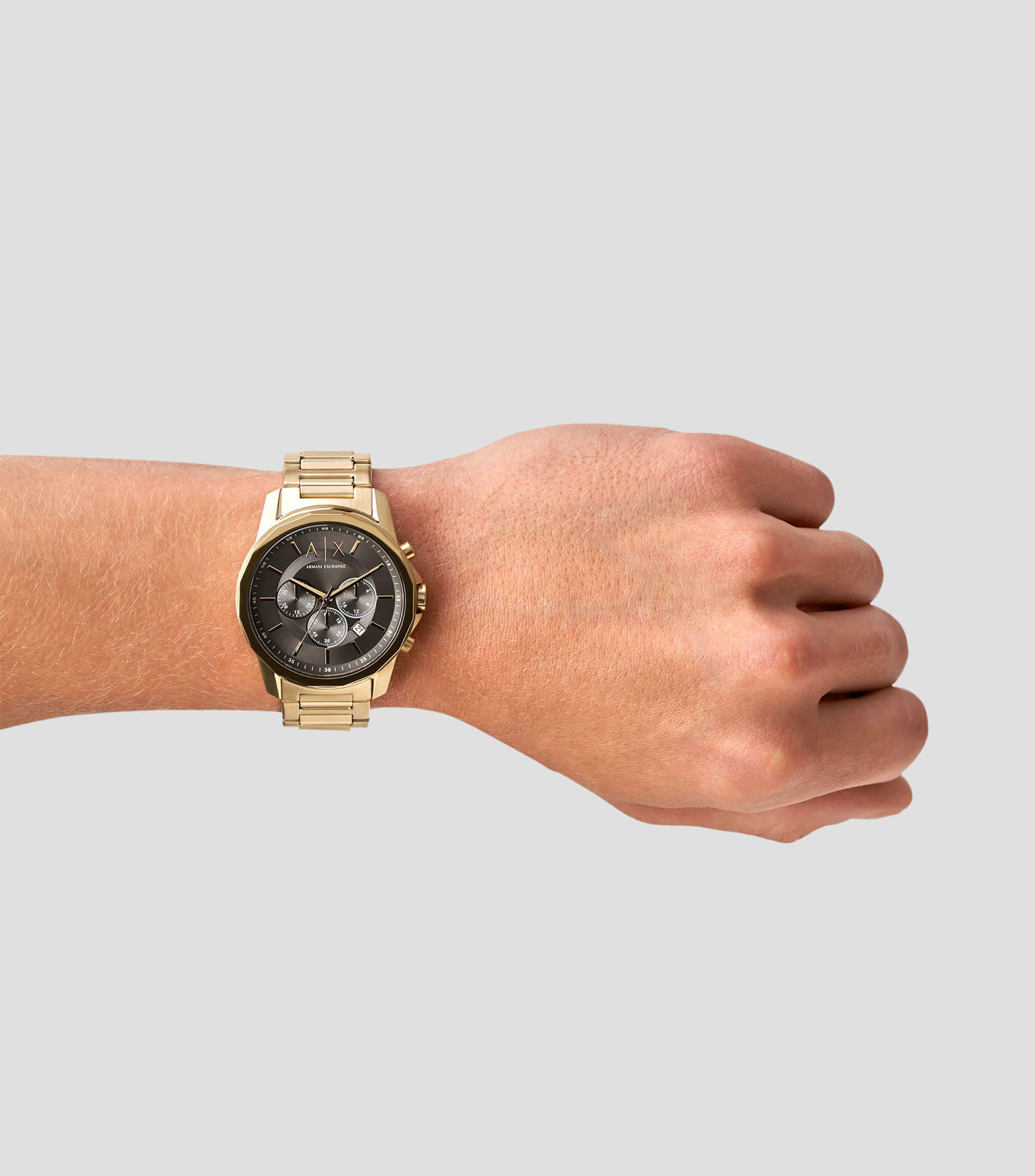 Reloj para Hombre Banks Casual Negro, Dorado