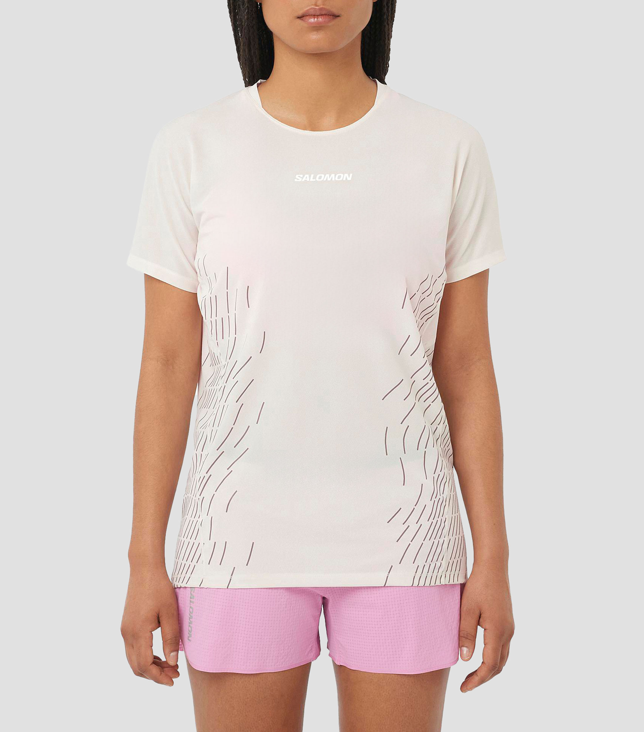 Playera de entrenamiento Sense Aero Graphic con manga corta Mujer
