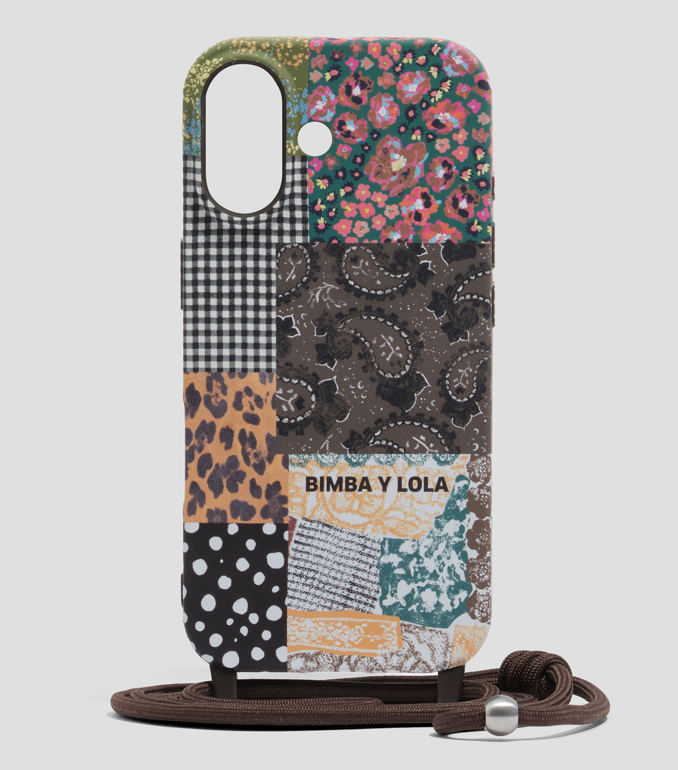 Funda rígida iPhone 16 patchwork