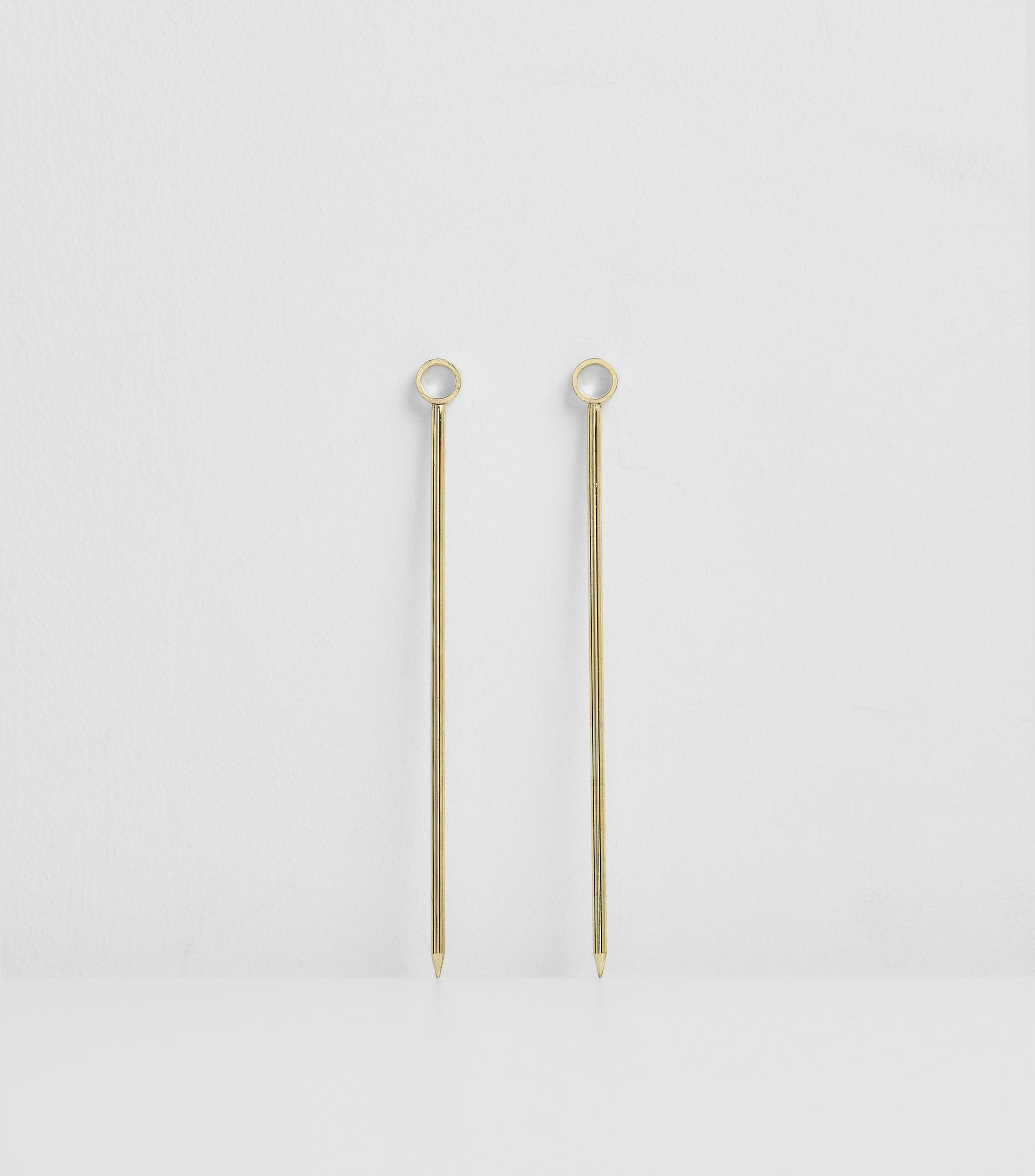 Set 6 palillos para coctelería dorados