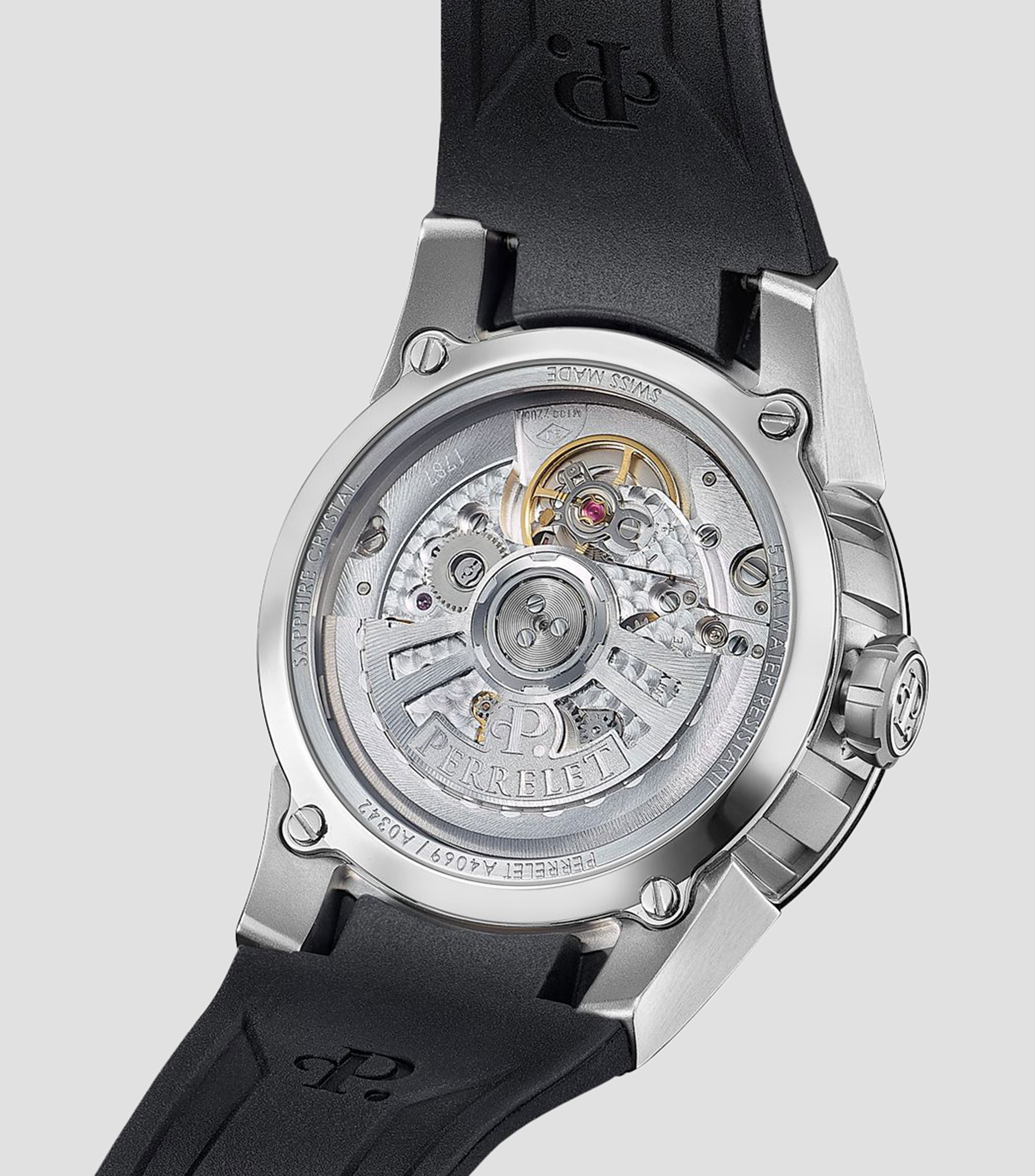 Reloj para Mujer Turbine Lady Aurora Casual Negro, Plateado