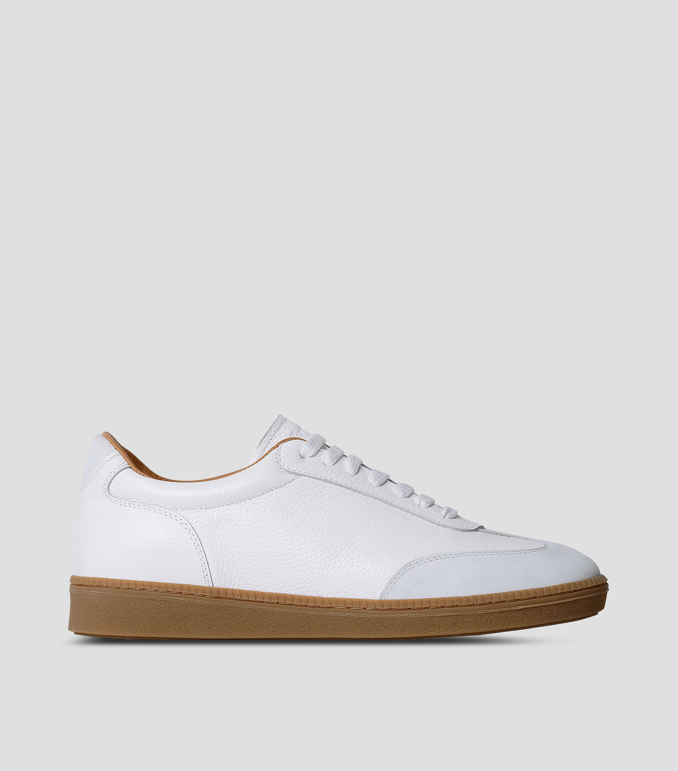 Tenis casuales en piel Hombre