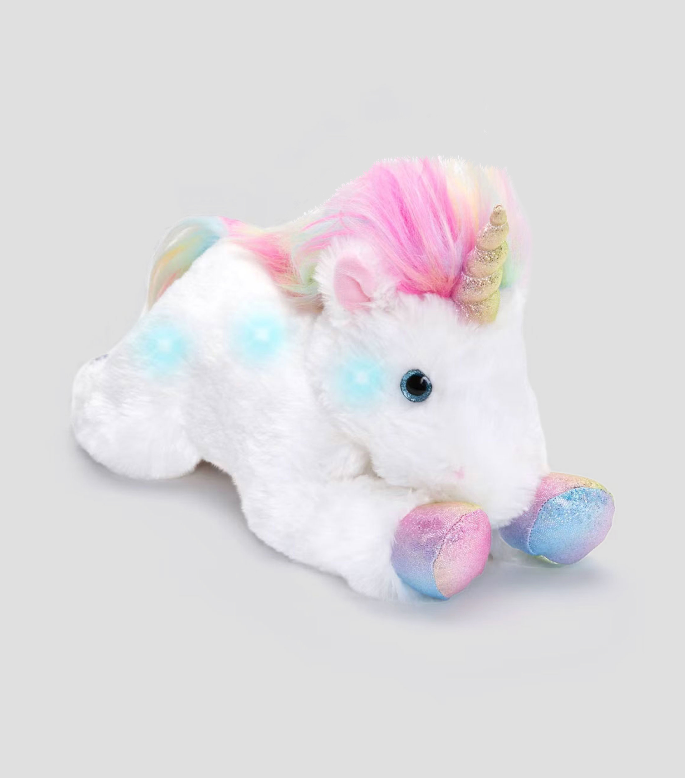 Unicornio de peluche con luz y sonido
