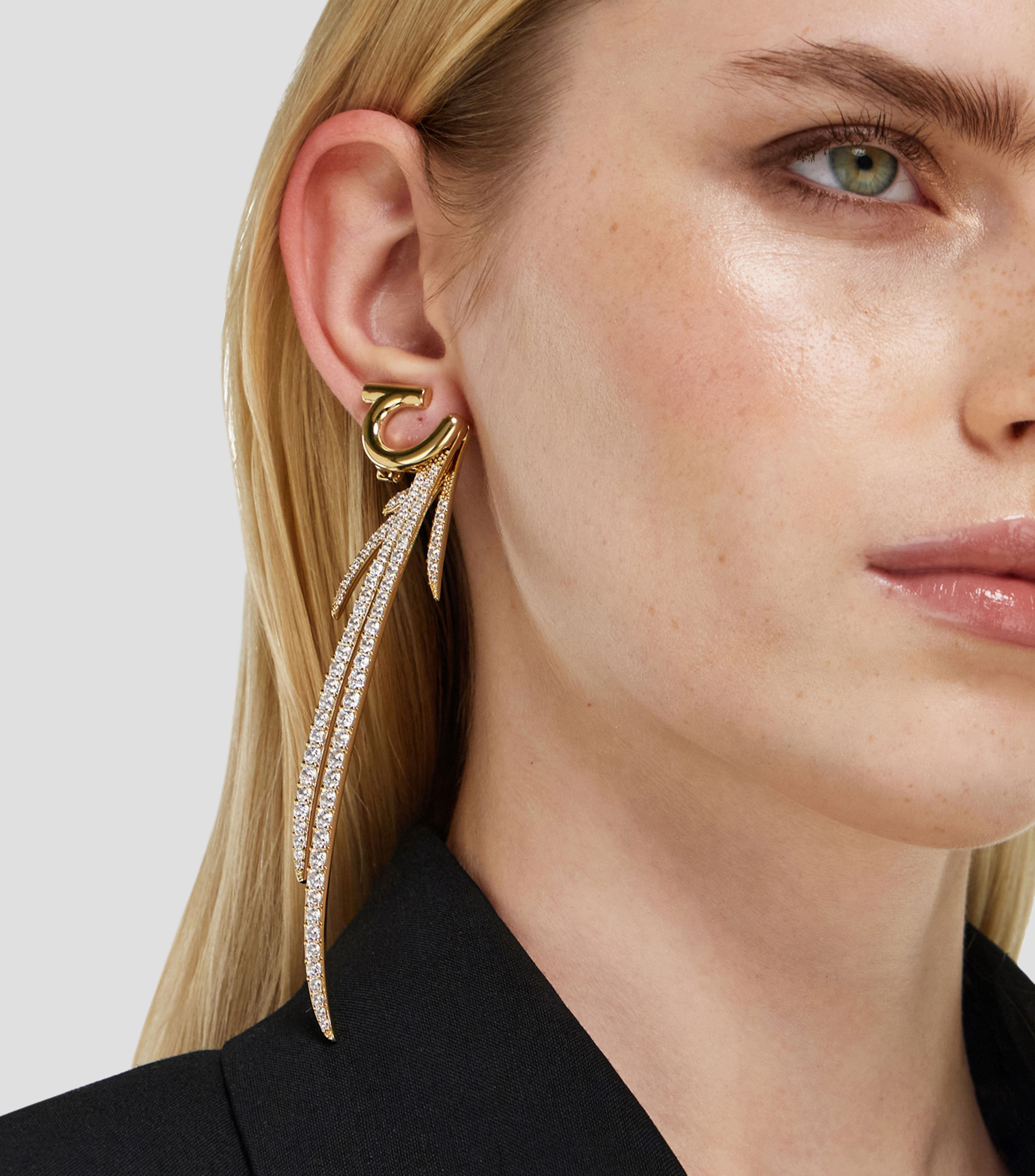 Pendientes con cristales Mujer