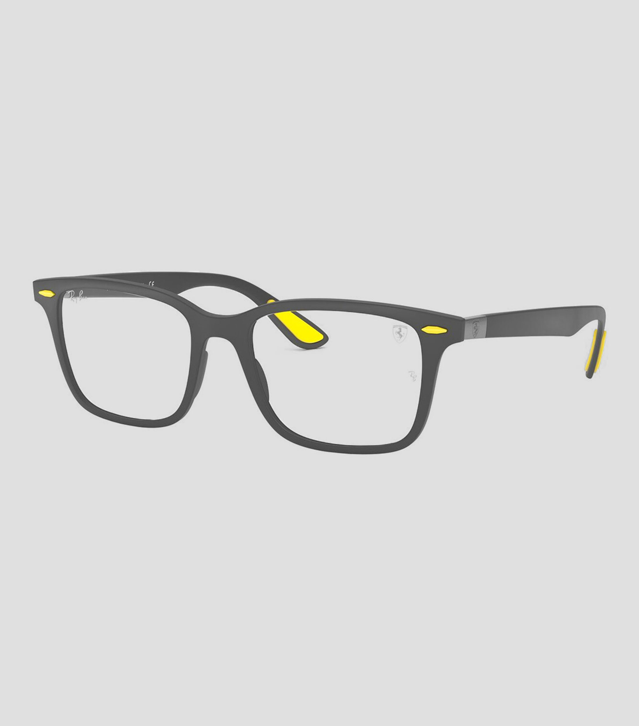Lentes oftálmicos Rectangulares Logo Ferrari Unisex