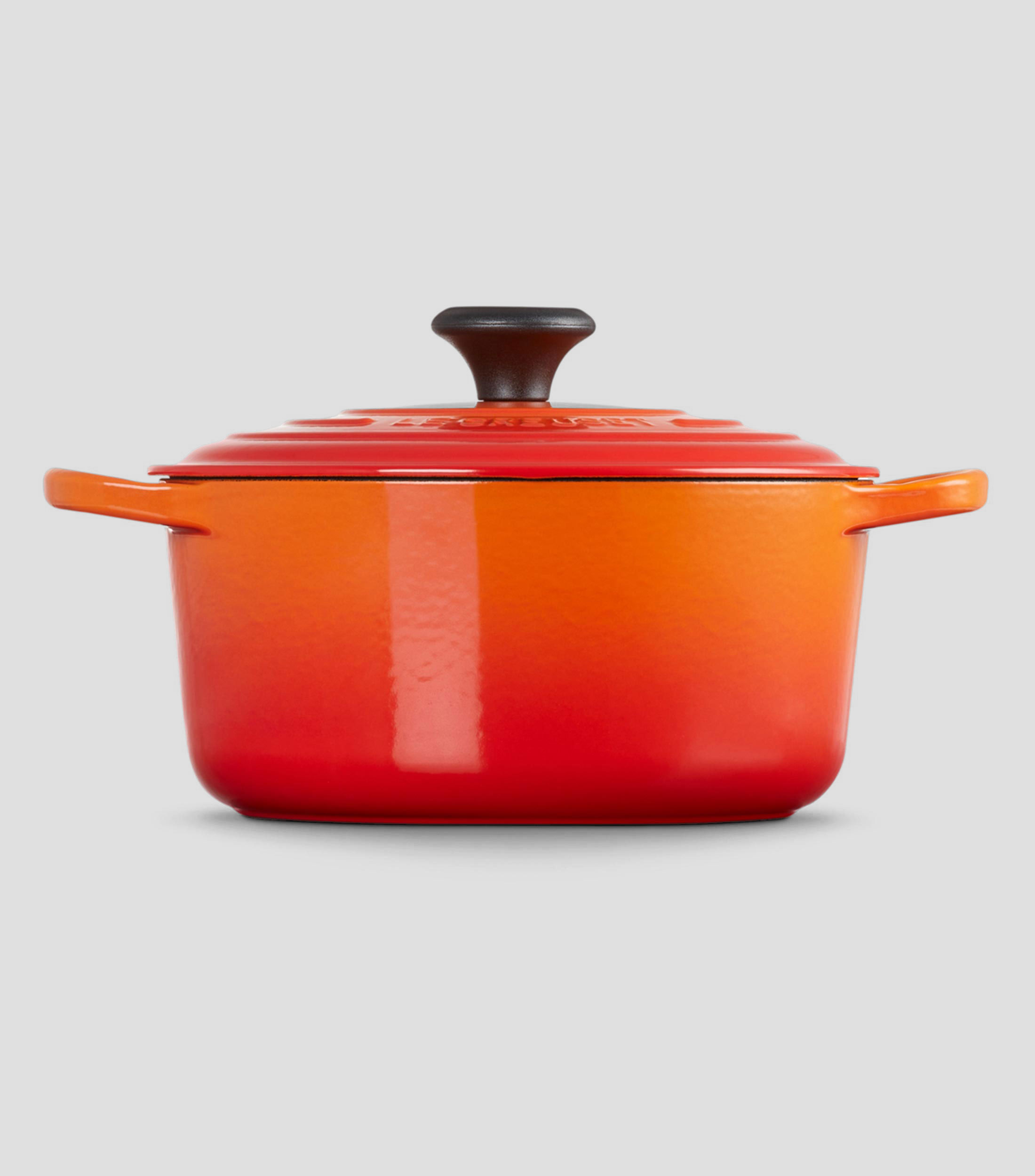 Cacerola en hierro colado 2.6 L Naranja Flame
