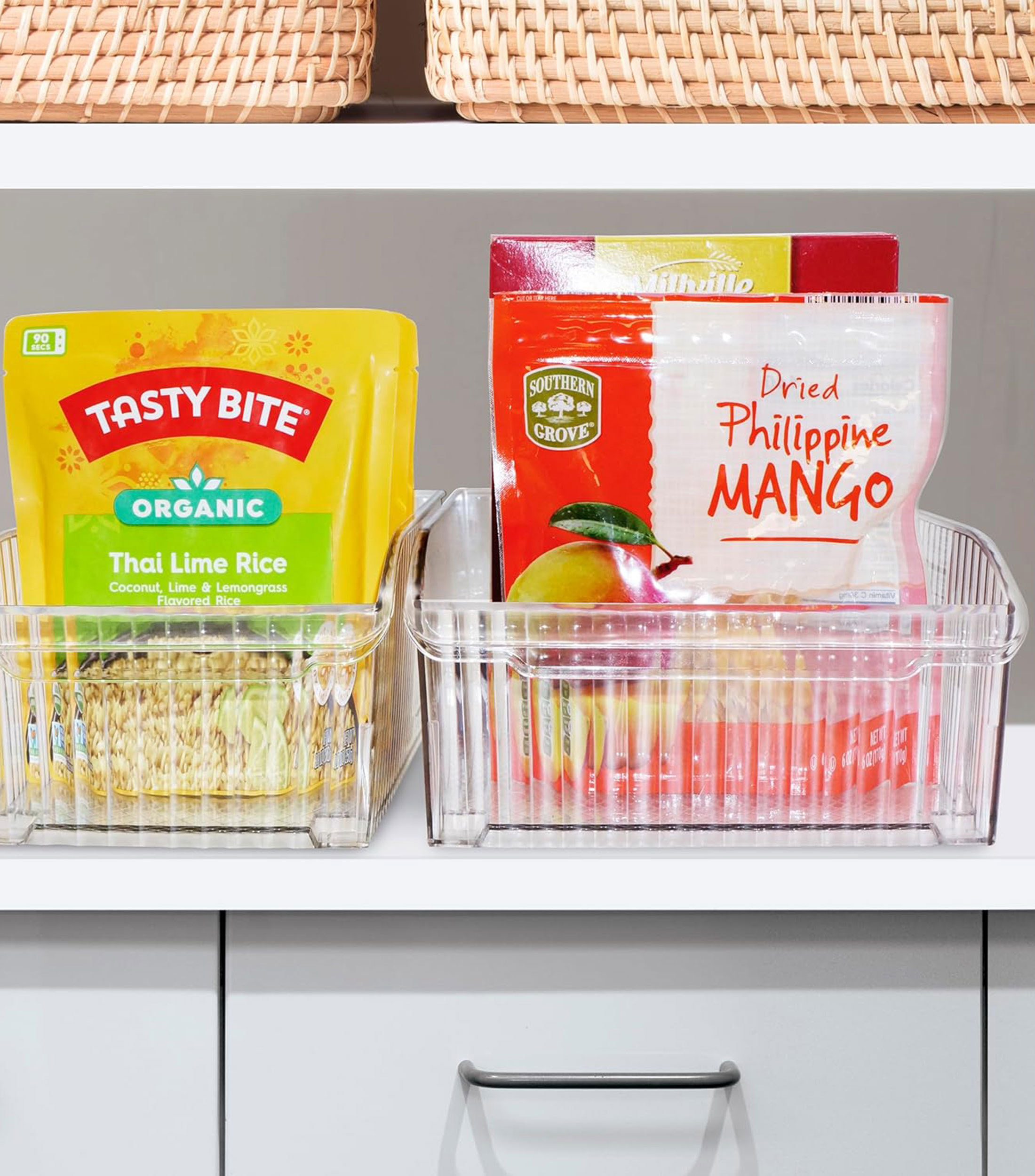 Contenedor para cocina en plástico con ruedas