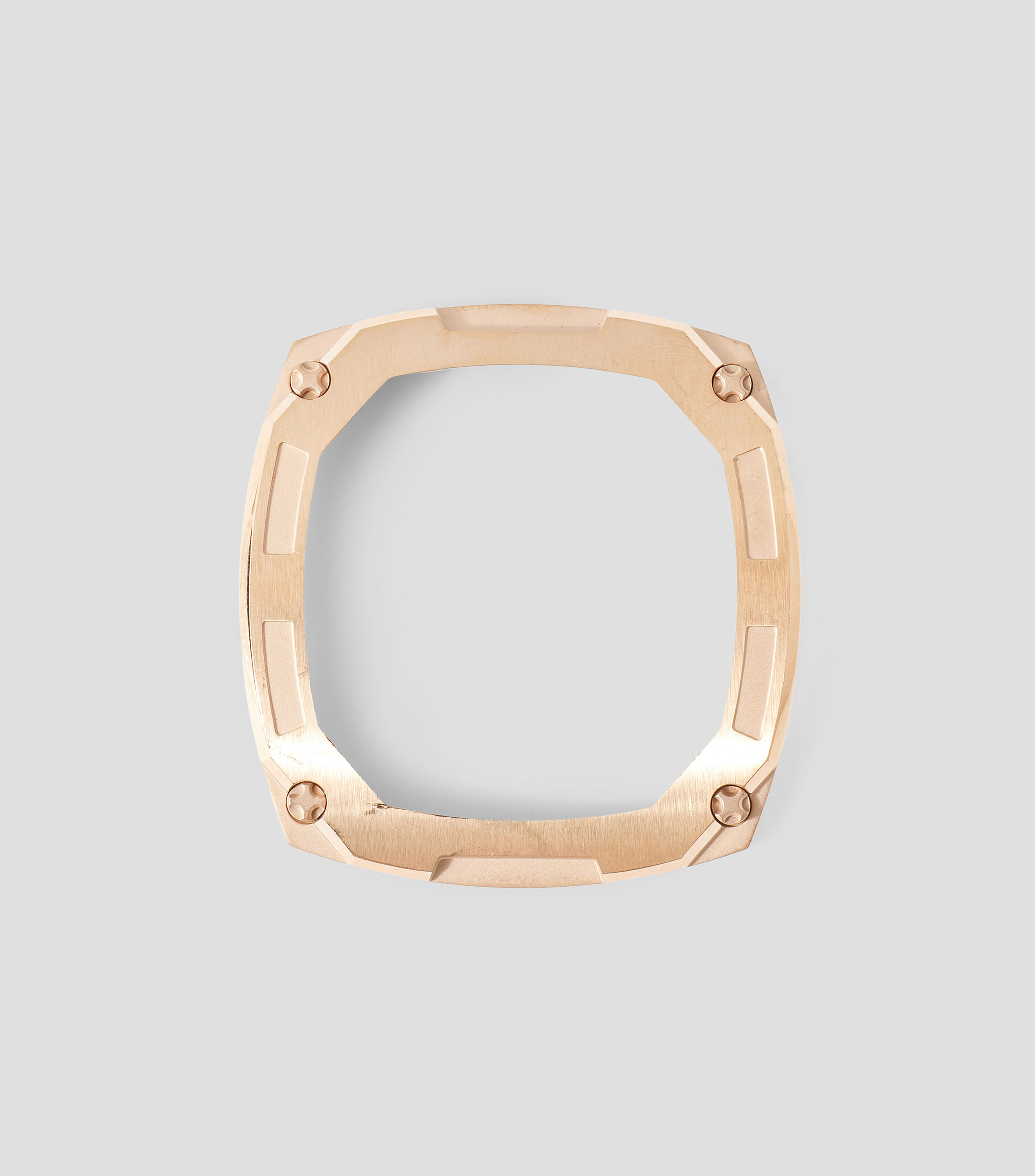 Bisel intercambiable para reloj Dark Matter en acero inoxidable dorado