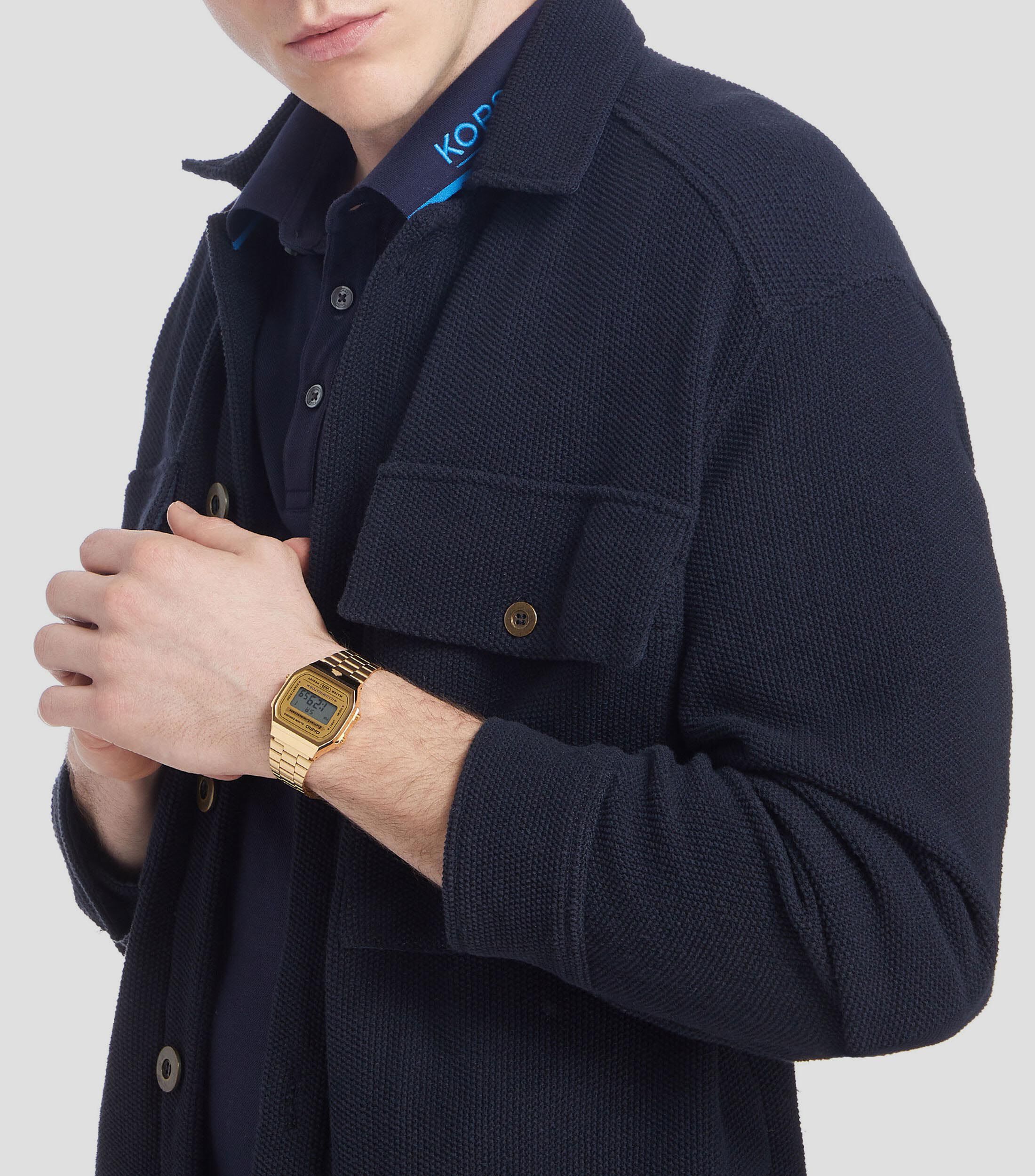 Reloj Unisex Vintage Casual Dorado
