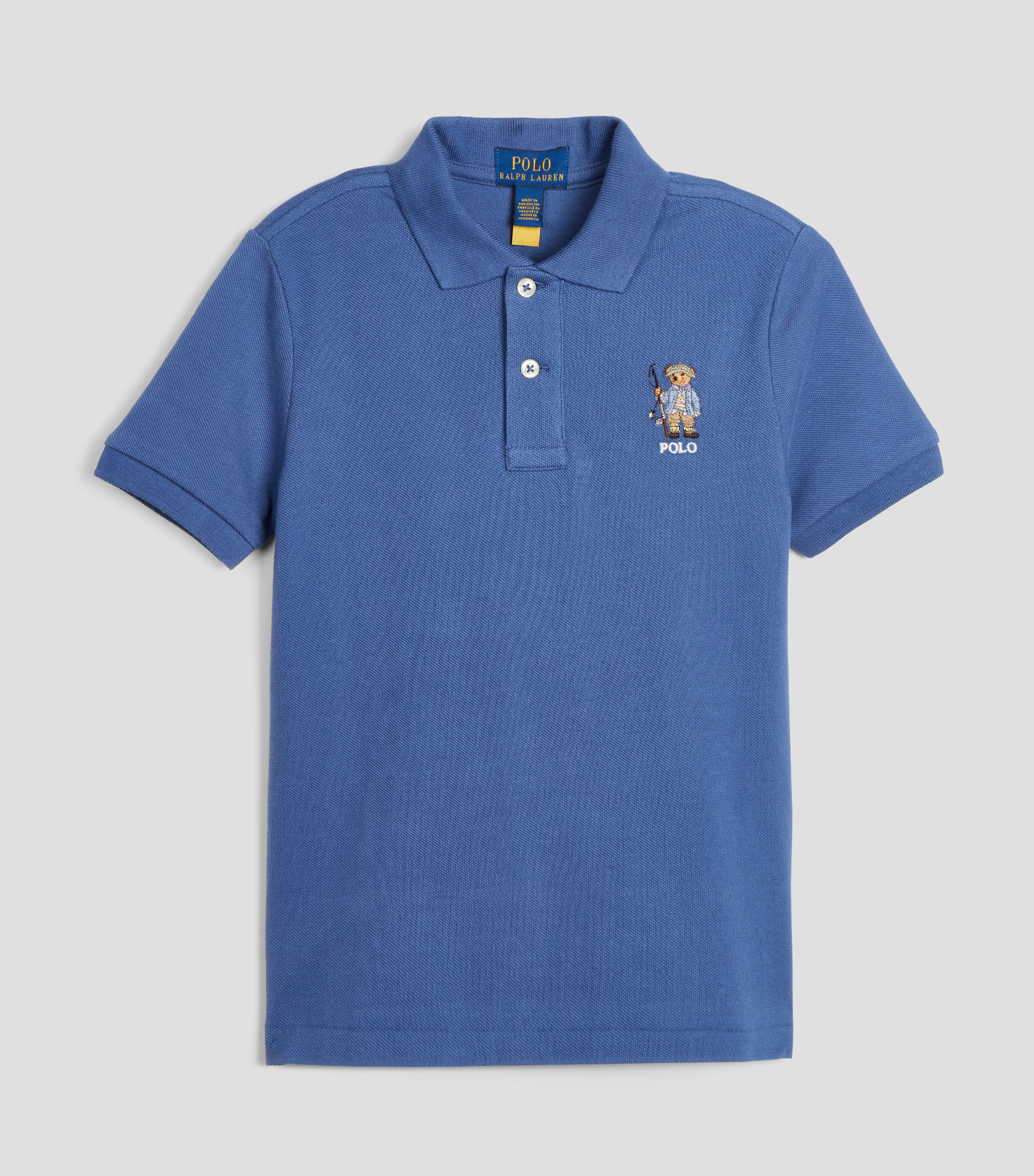 Playera tipo Polo manga corta liso Niño